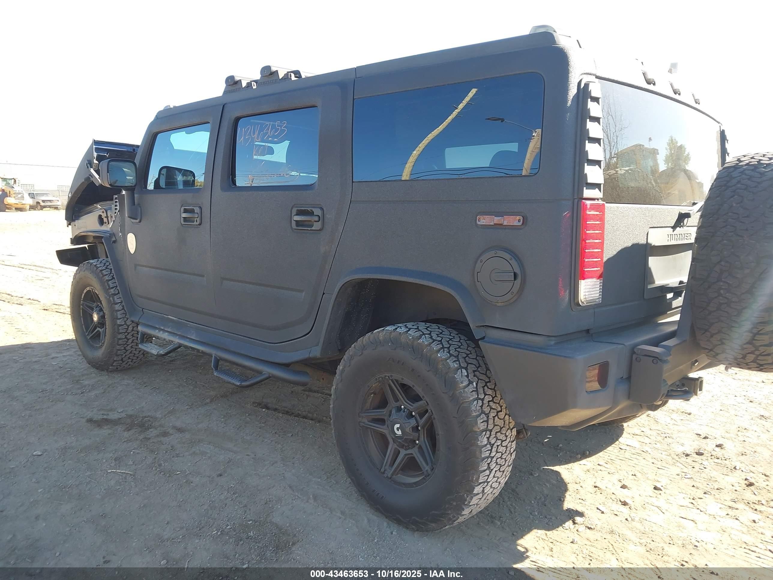 2008 Hummer H2 Suv   Черный vin: 5GRGN23868H102928