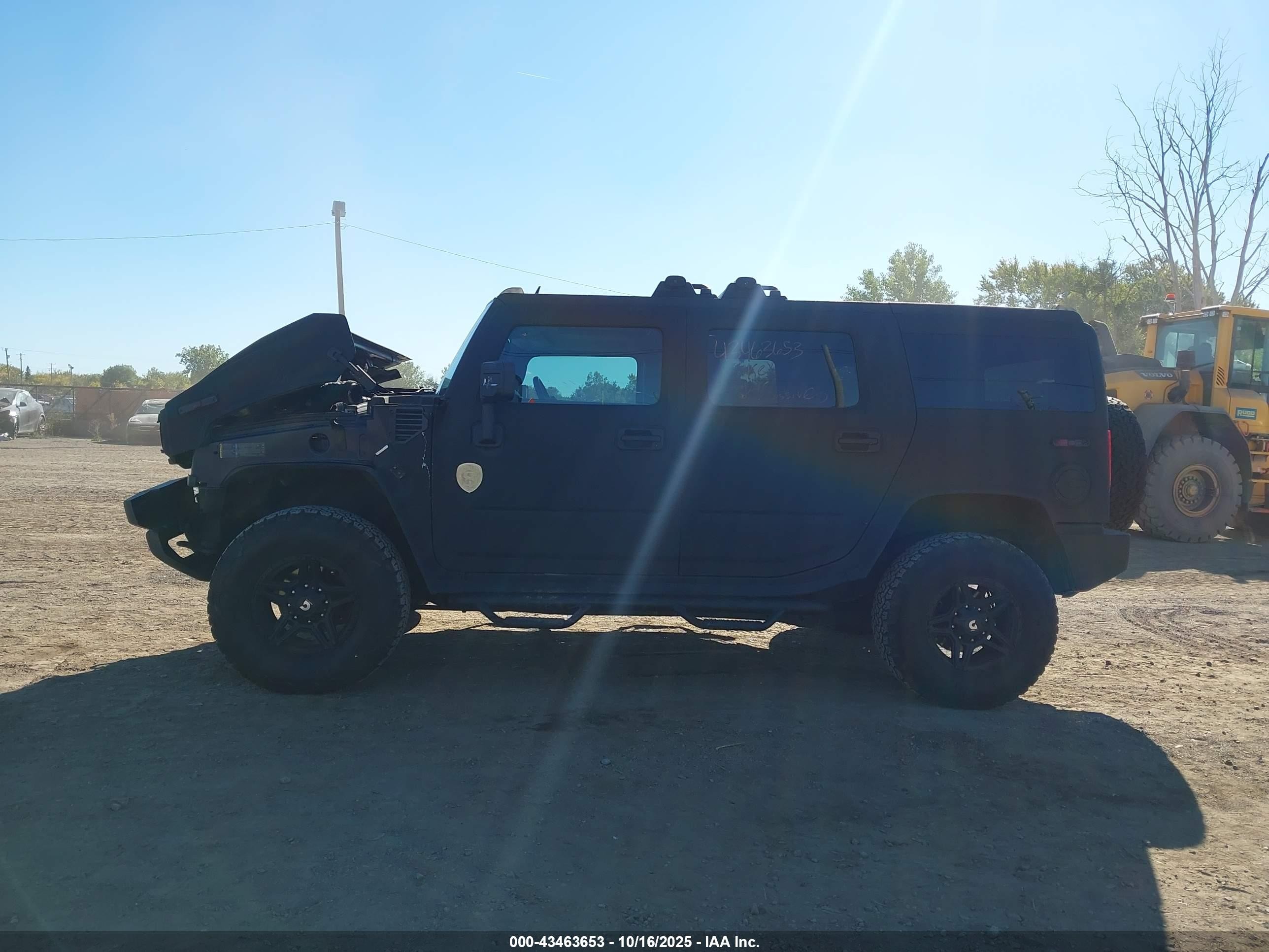 2008 Hummer H2 Suv   Черный vin: 5GRGN23868H102928