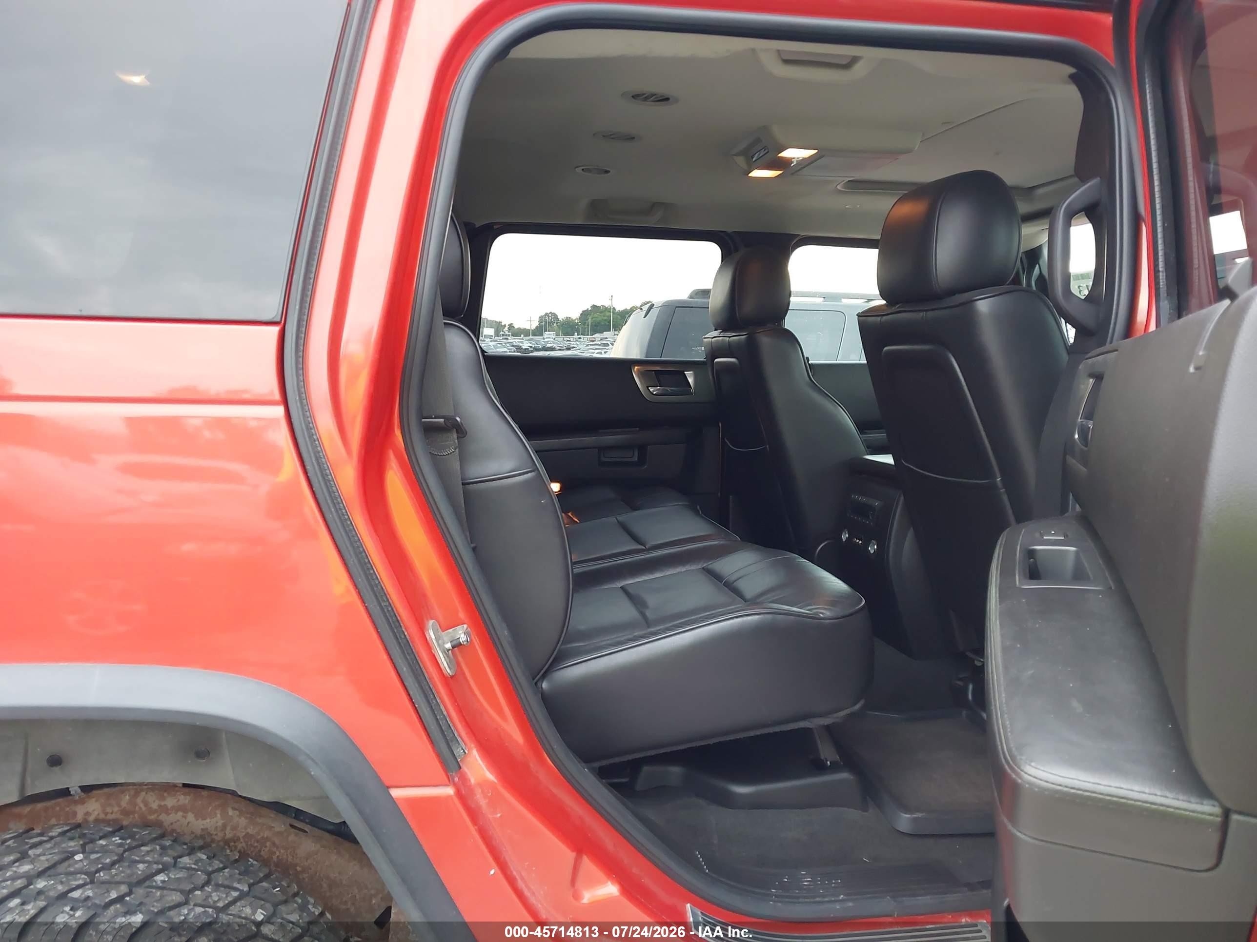 2008 Hummer H2 Suv   Оранжевый vin: 5GRGN23888H104714