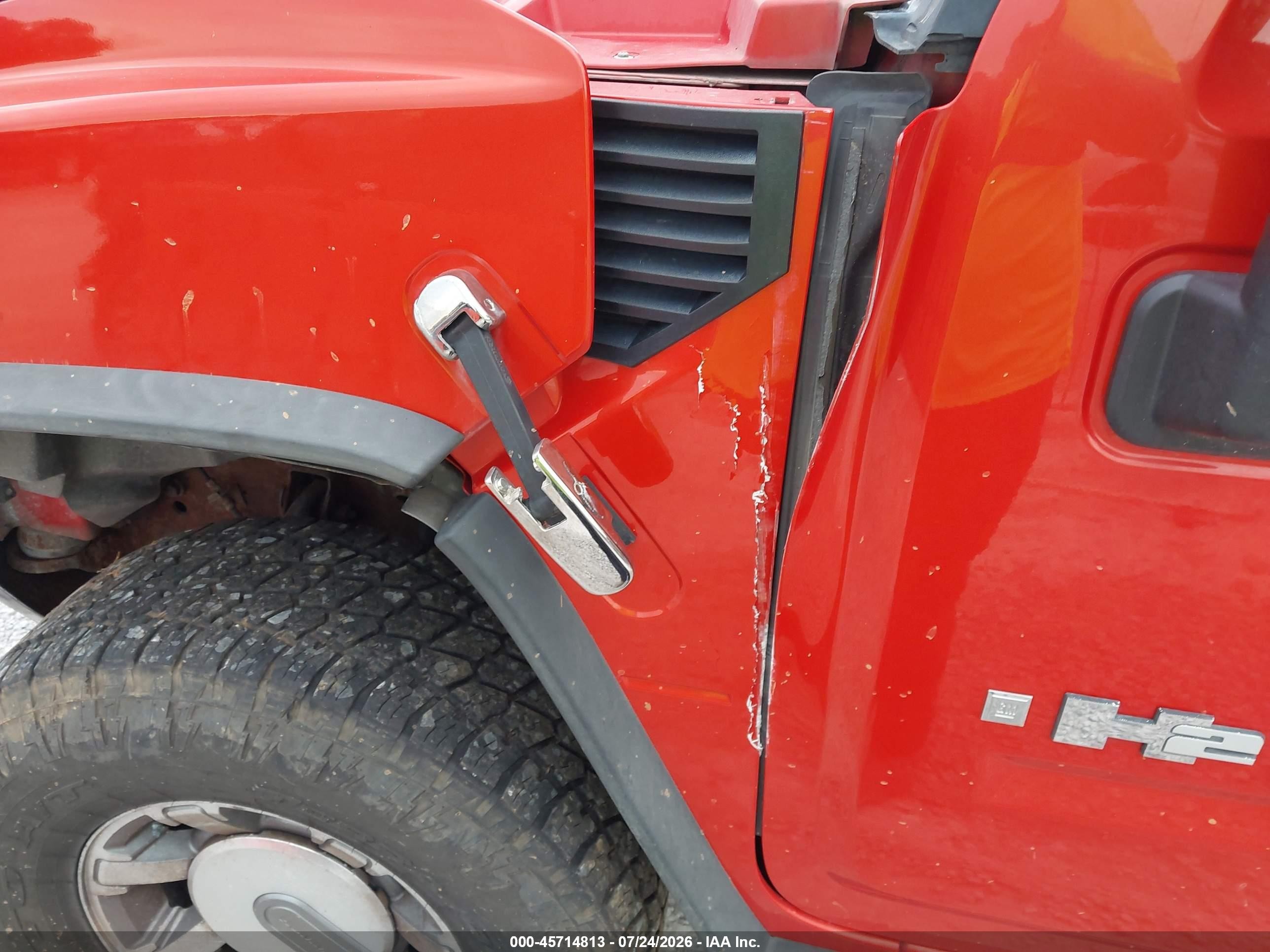 2008 Hummer H2 Suv   Оранжевый vin: 5GRGN23888H104714