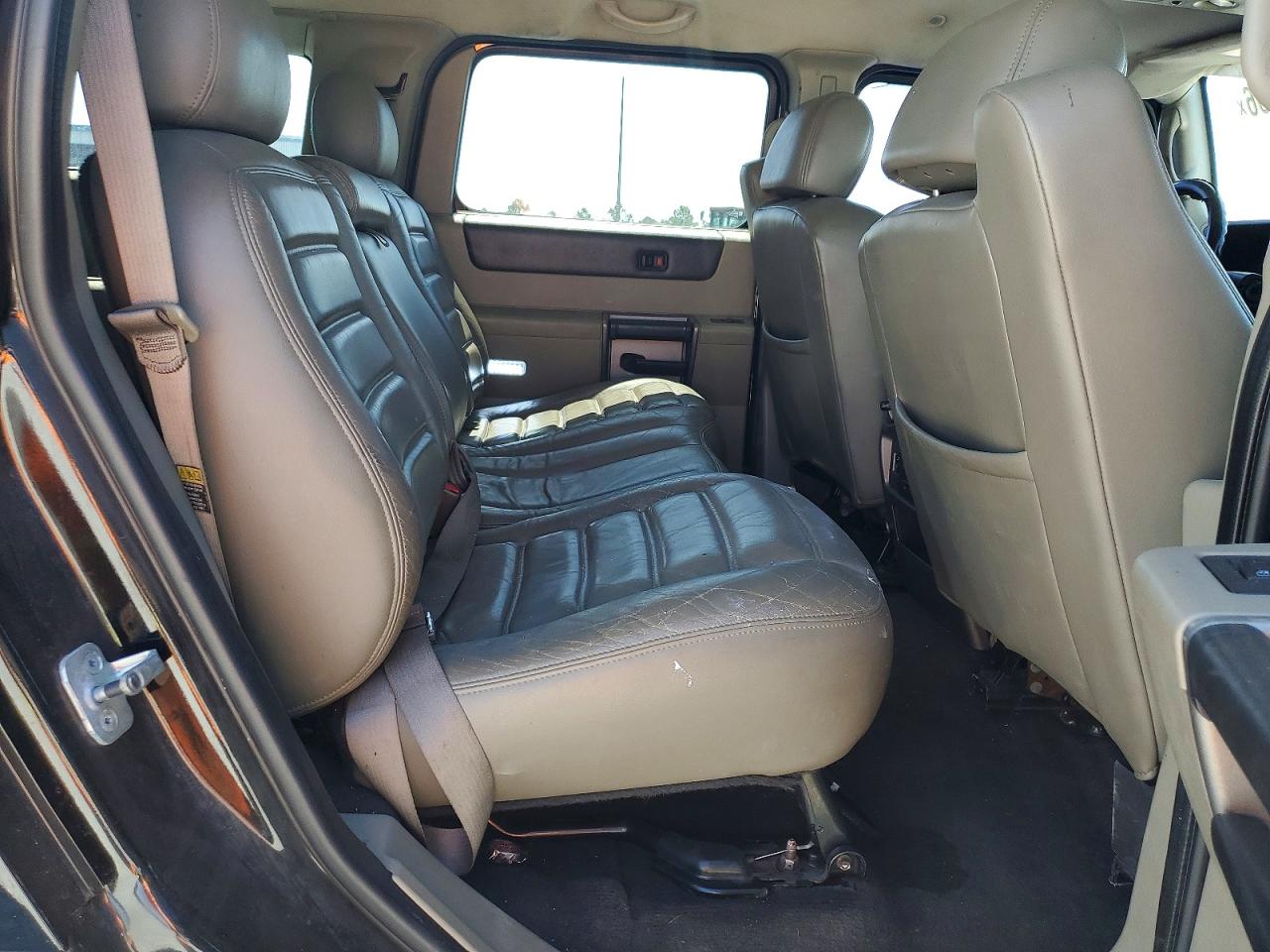 2003 Hummer H2 Black vin: 5GRGN23U03H120685