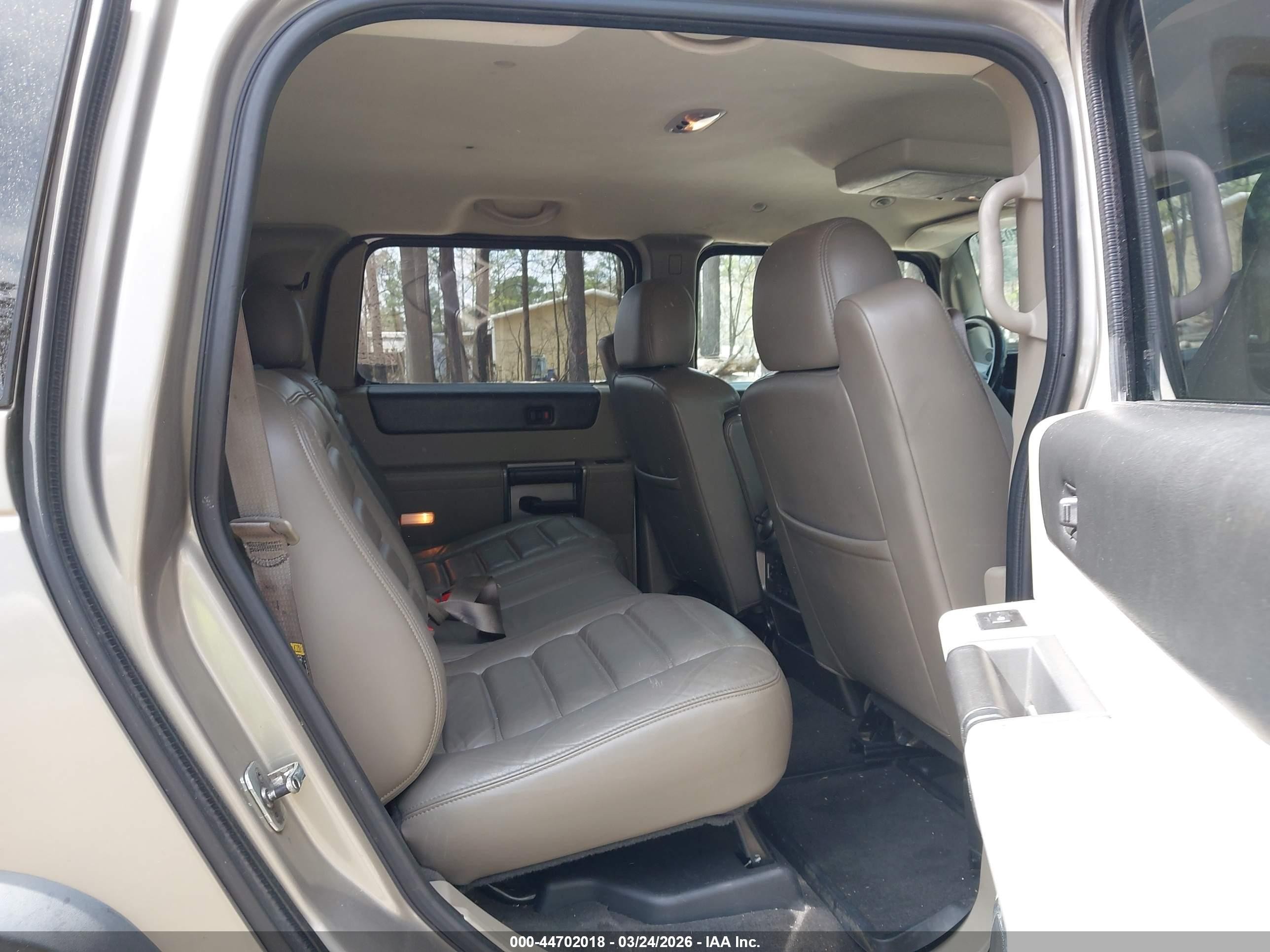 2003 Hummer H2   Tan vin: 5GRGN23U03H126129