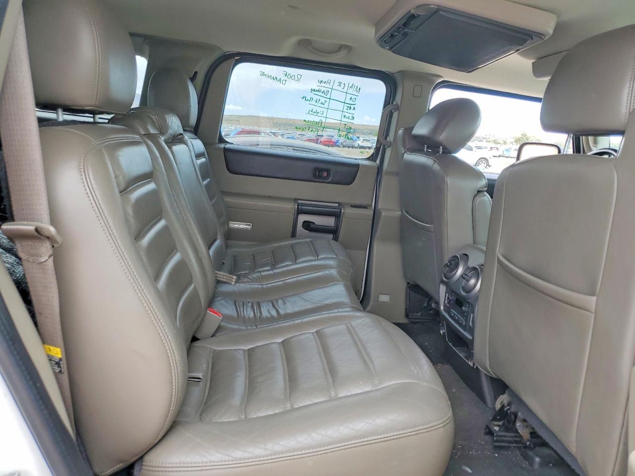 2004 Hummer H2 White vin: 5GRGN23U04H120543