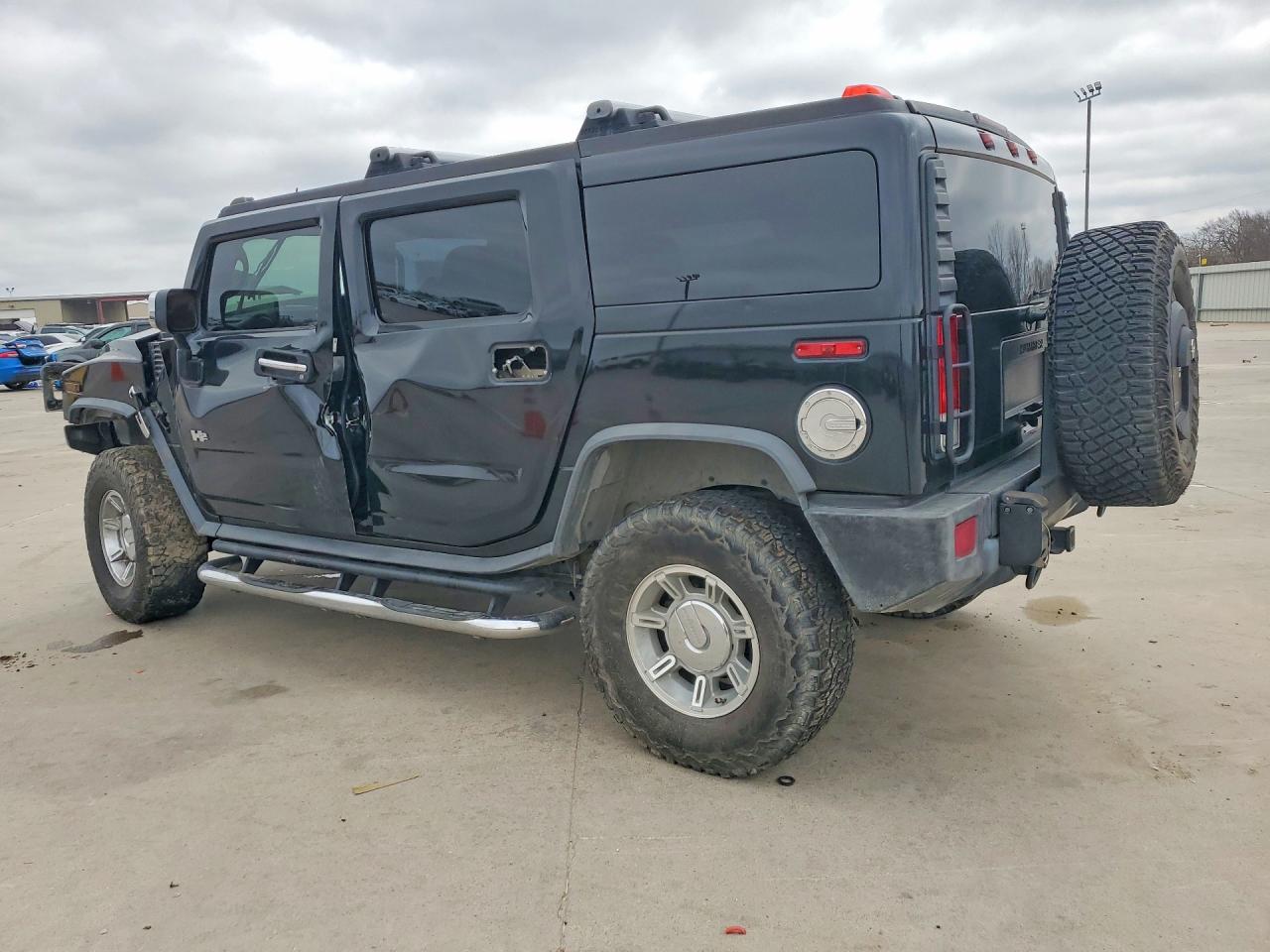 2007 Hummer H2 Black vin: 5GRGN23U07H109840