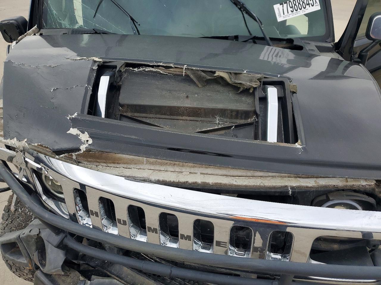 2007 Hummer H2 Black vin: 5GRGN23U07H109840