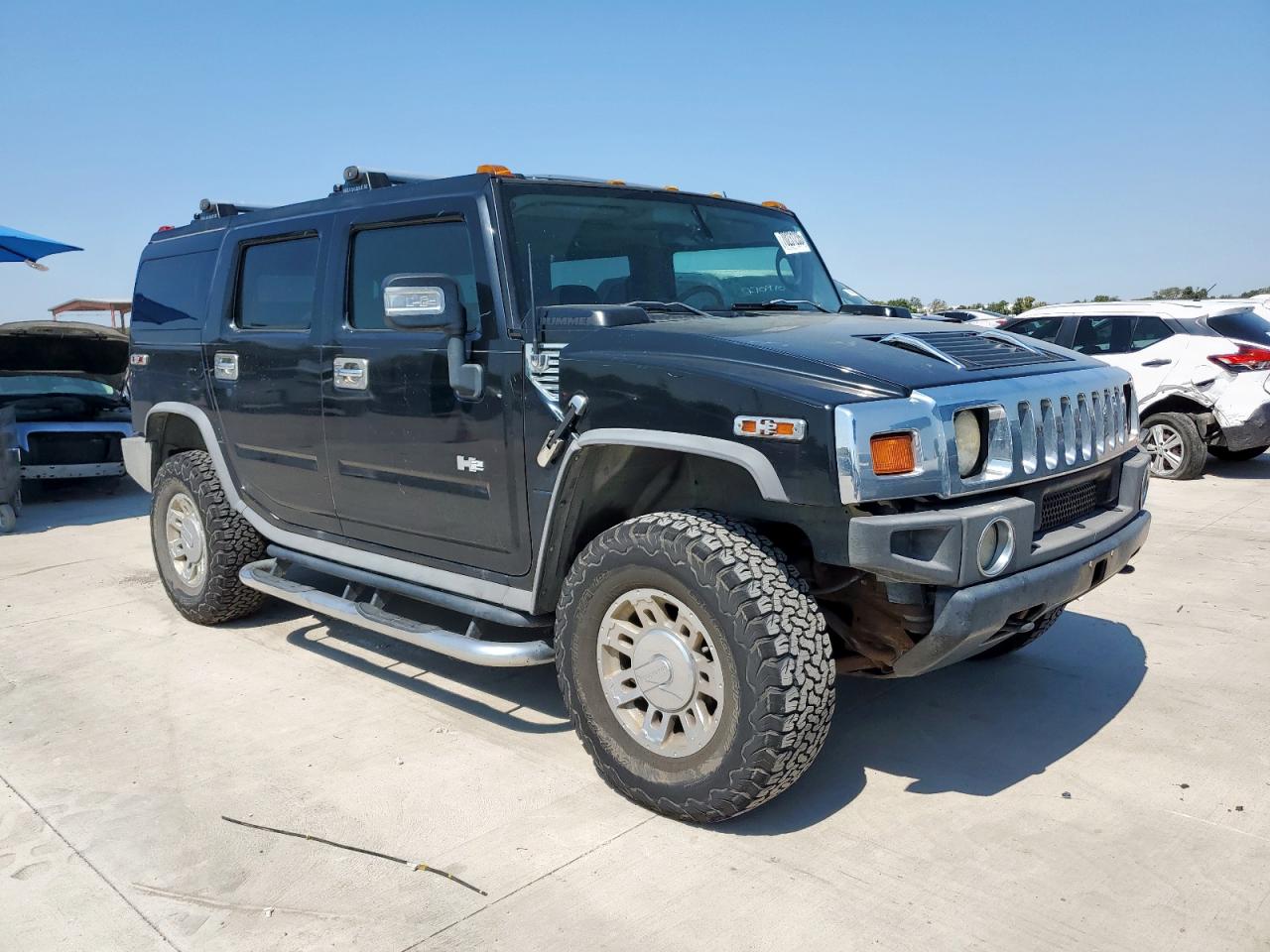 2007 Hummer H2 Black vin: 5GRGN23U07H110700