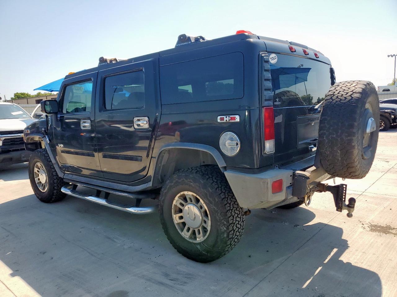 2007 Hummer H2 Black vin: 5GRGN23U07H110700
