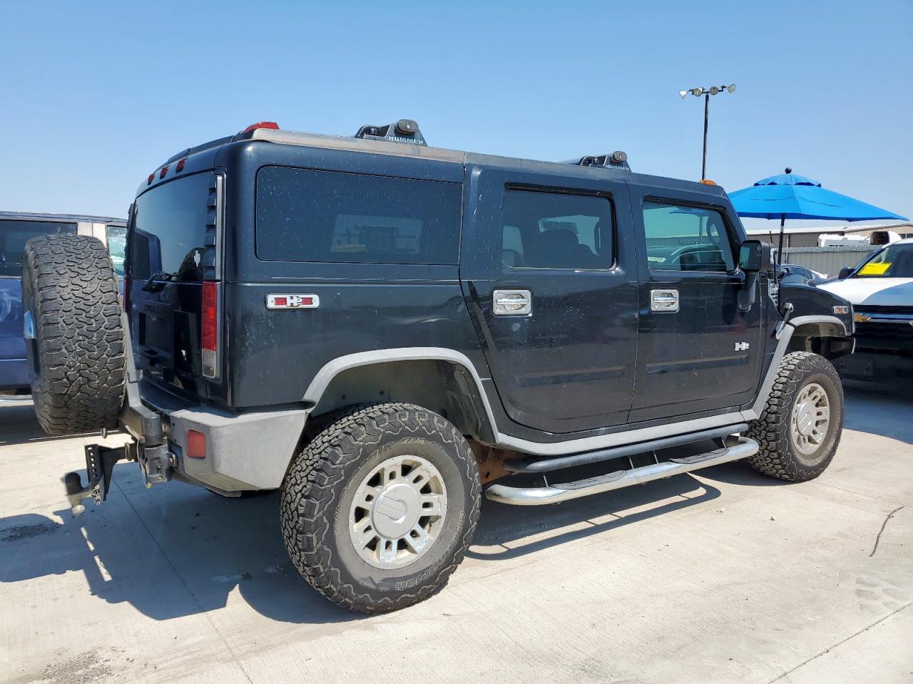 2007 Hummer H2 Black vin: 5GRGN23U07H110700