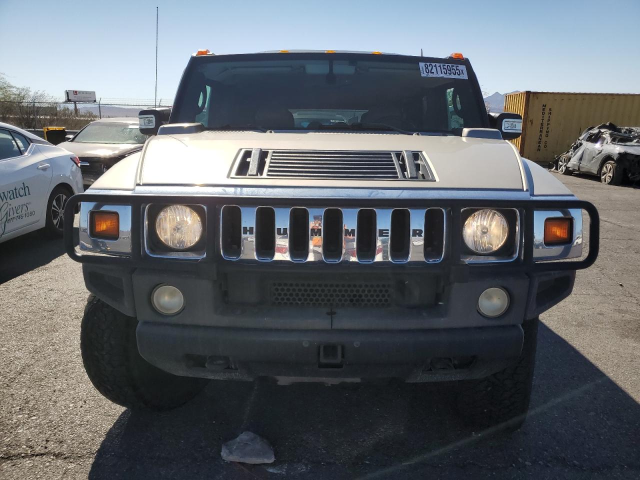 2007 Hummer H2 Tan vin: 5GRGN23U07H111393
