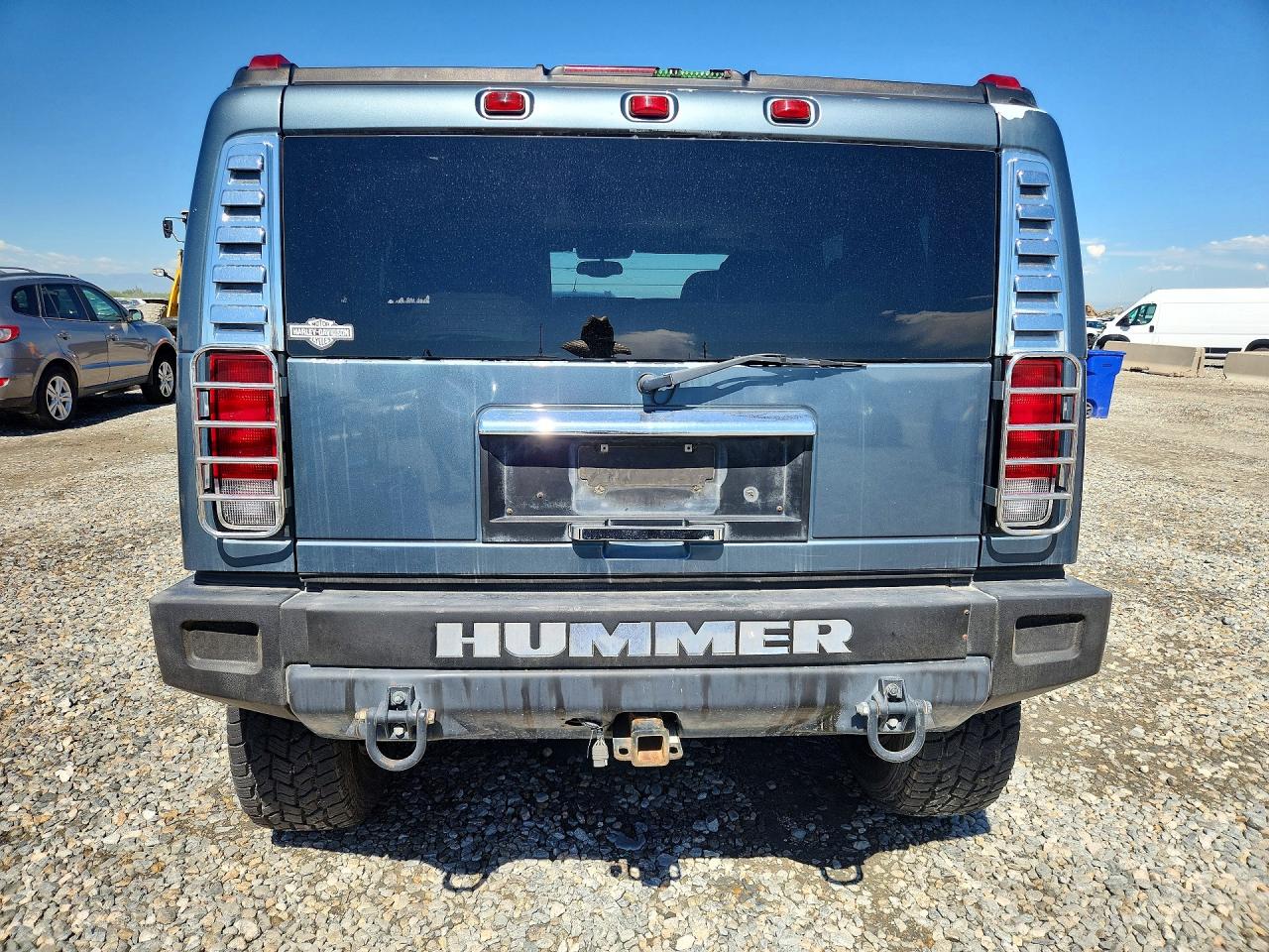 2005 Hummer H2 Blue vin: 5GRGN23U15H116762