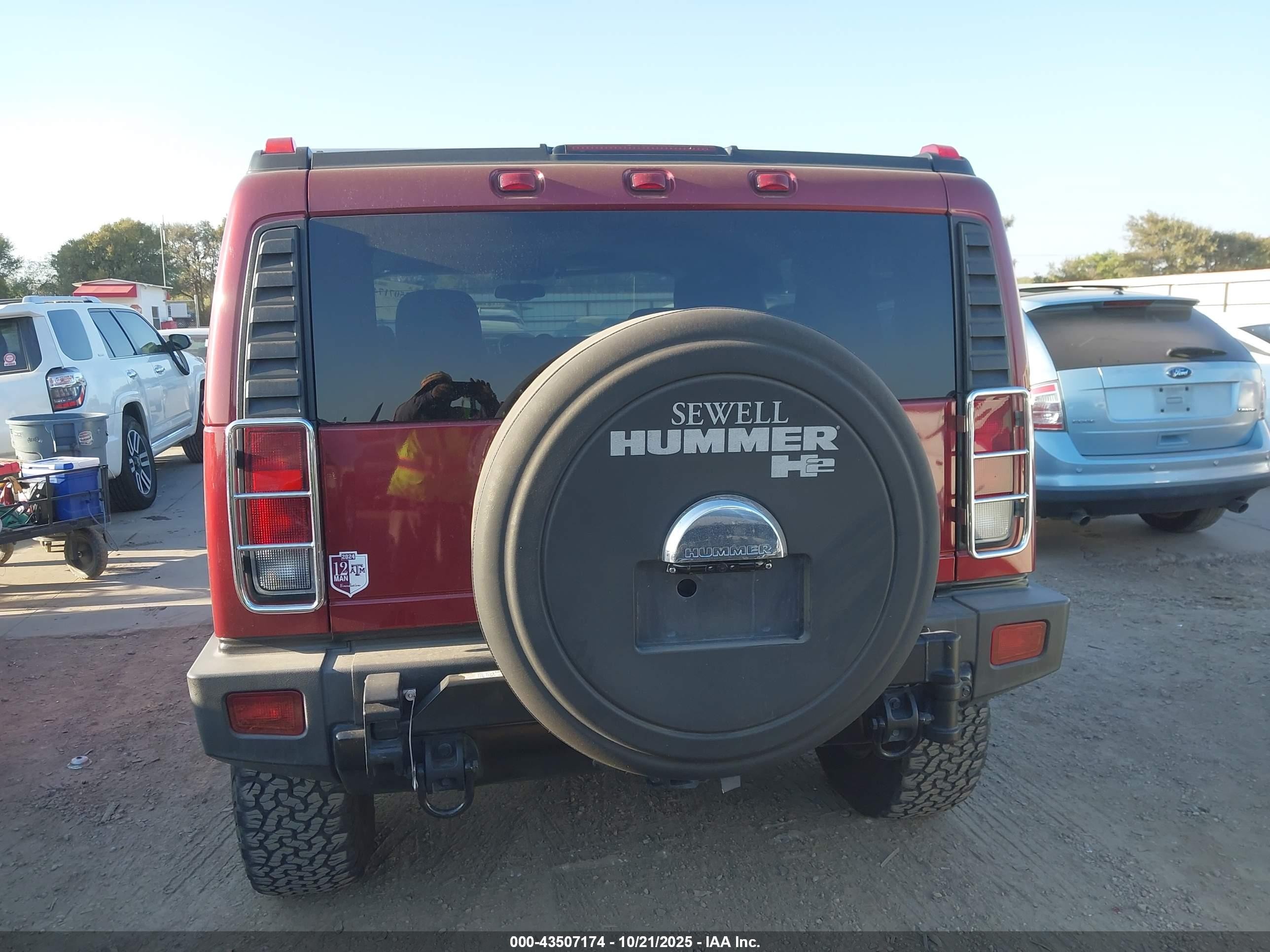 2005 Hummer H2 Suv   Темно-бордовый vin: 5GRGN23U15H130290