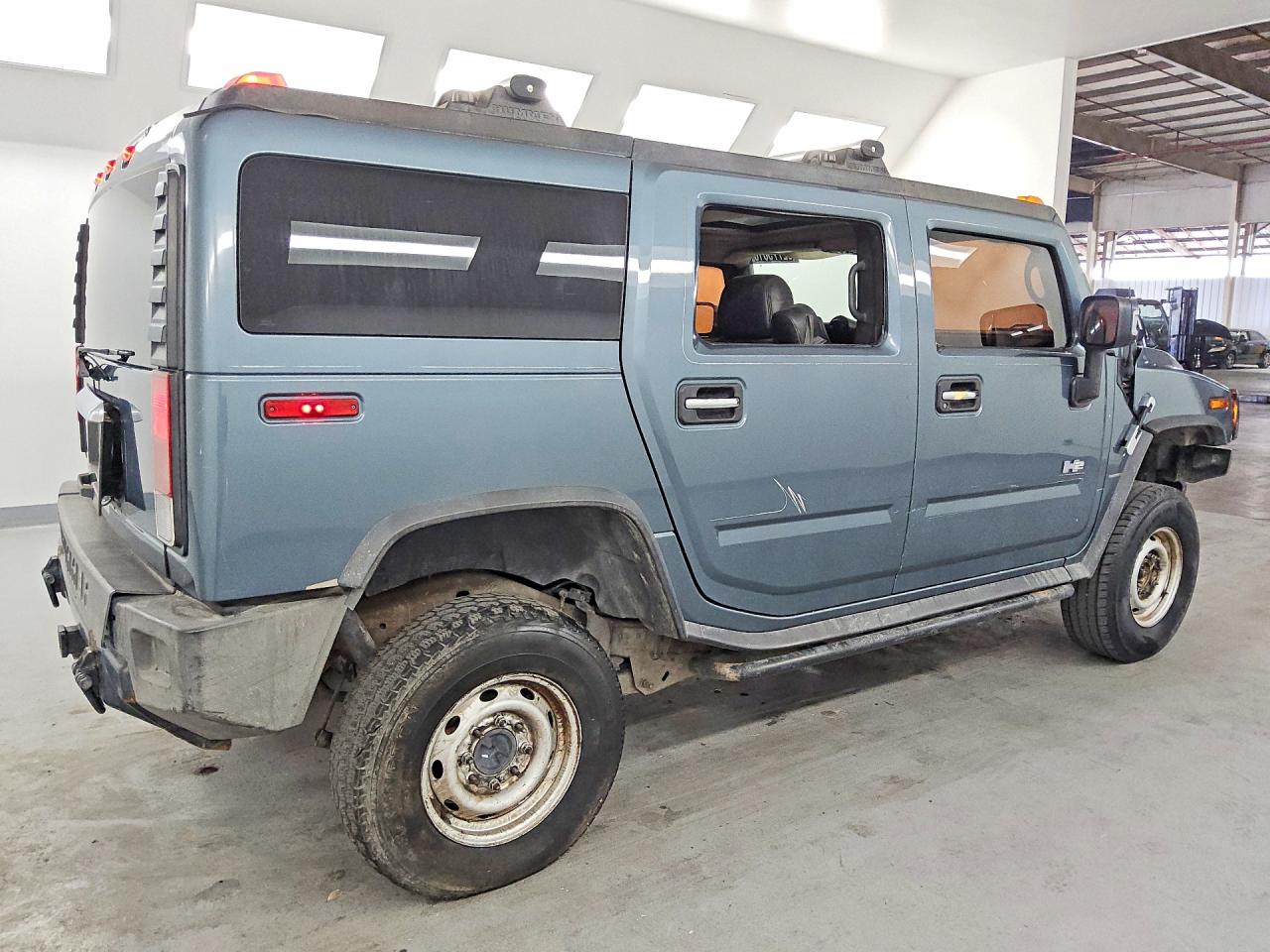 2005 Hummer H2 Green vin: 5GRGN23U35H100787