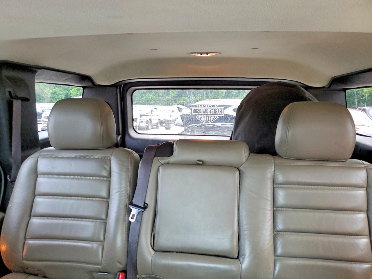 2005 Hummer H2 White vin: 5GRGN23U35H119355