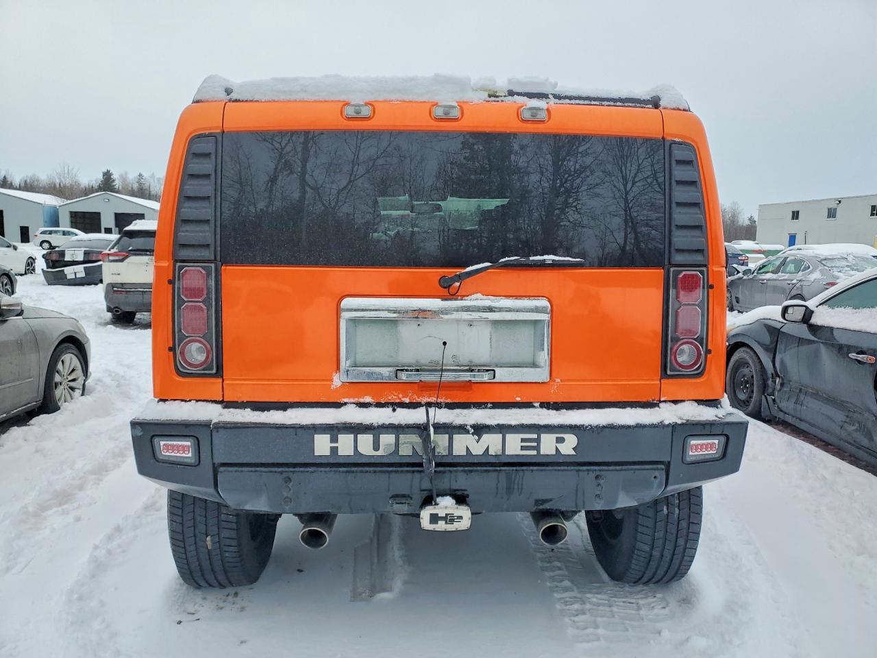 2007 Hummer H2 Оранжевый vin: 5GRGN23U37H101263