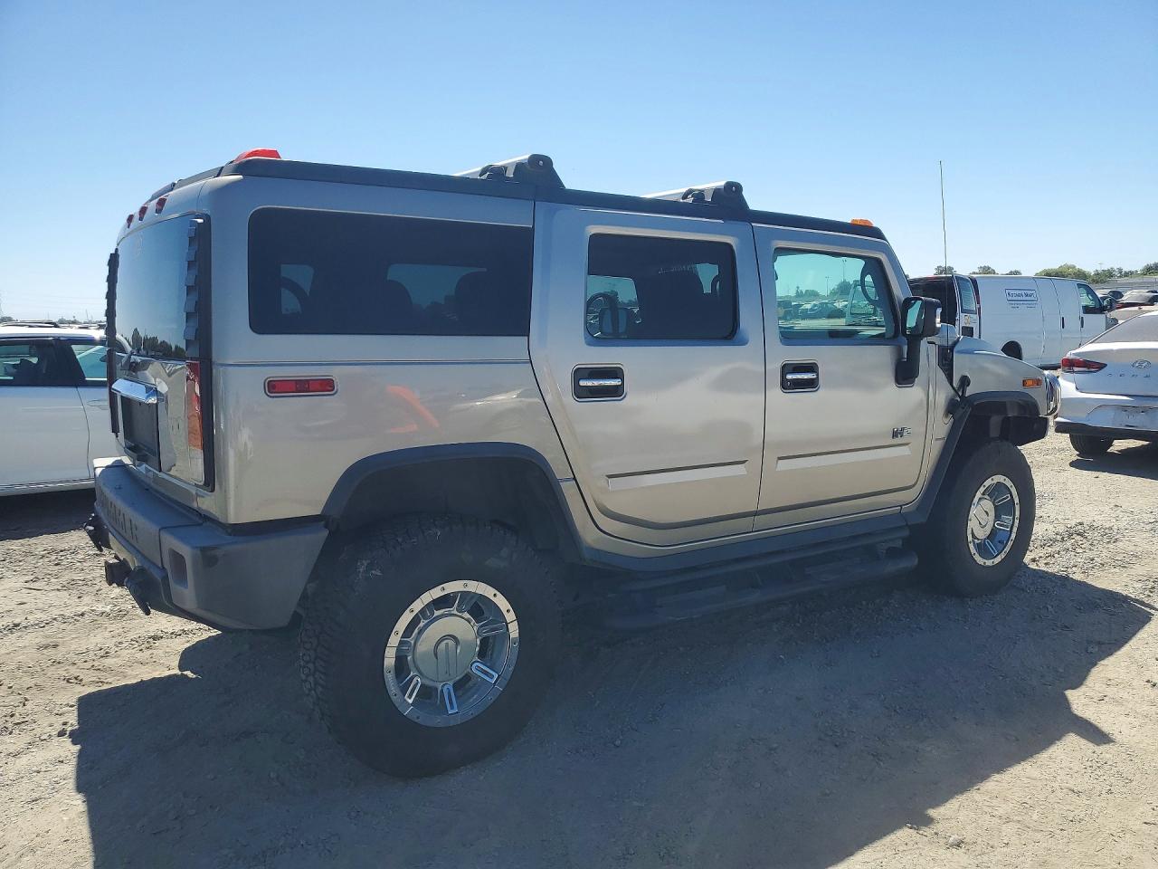 2004 Hummer H2 Желто-коричневый vin: 5GRGN23U44H100960