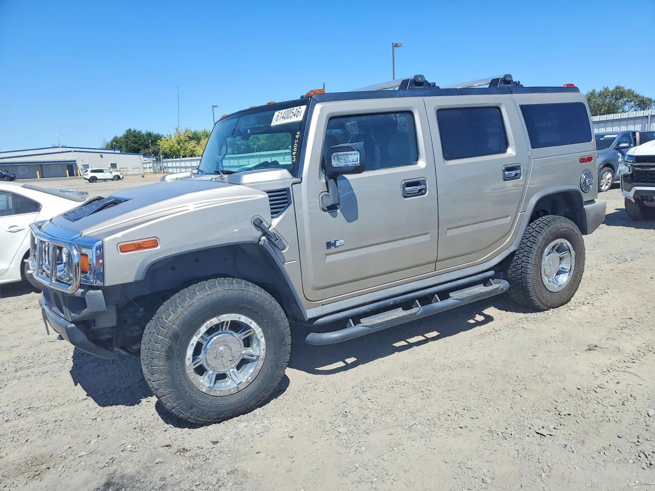 2004 Hummer H2 Желто-коричневый vin: 5GRGN23U44H100960