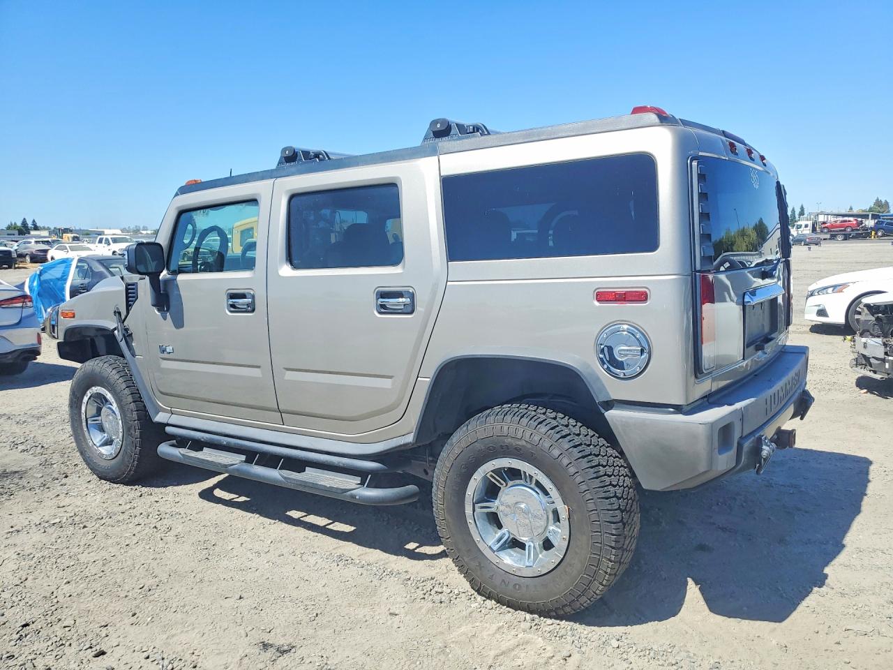 2004 Hummer H2 Желто-коричневый vin: 5GRGN23U44H100960