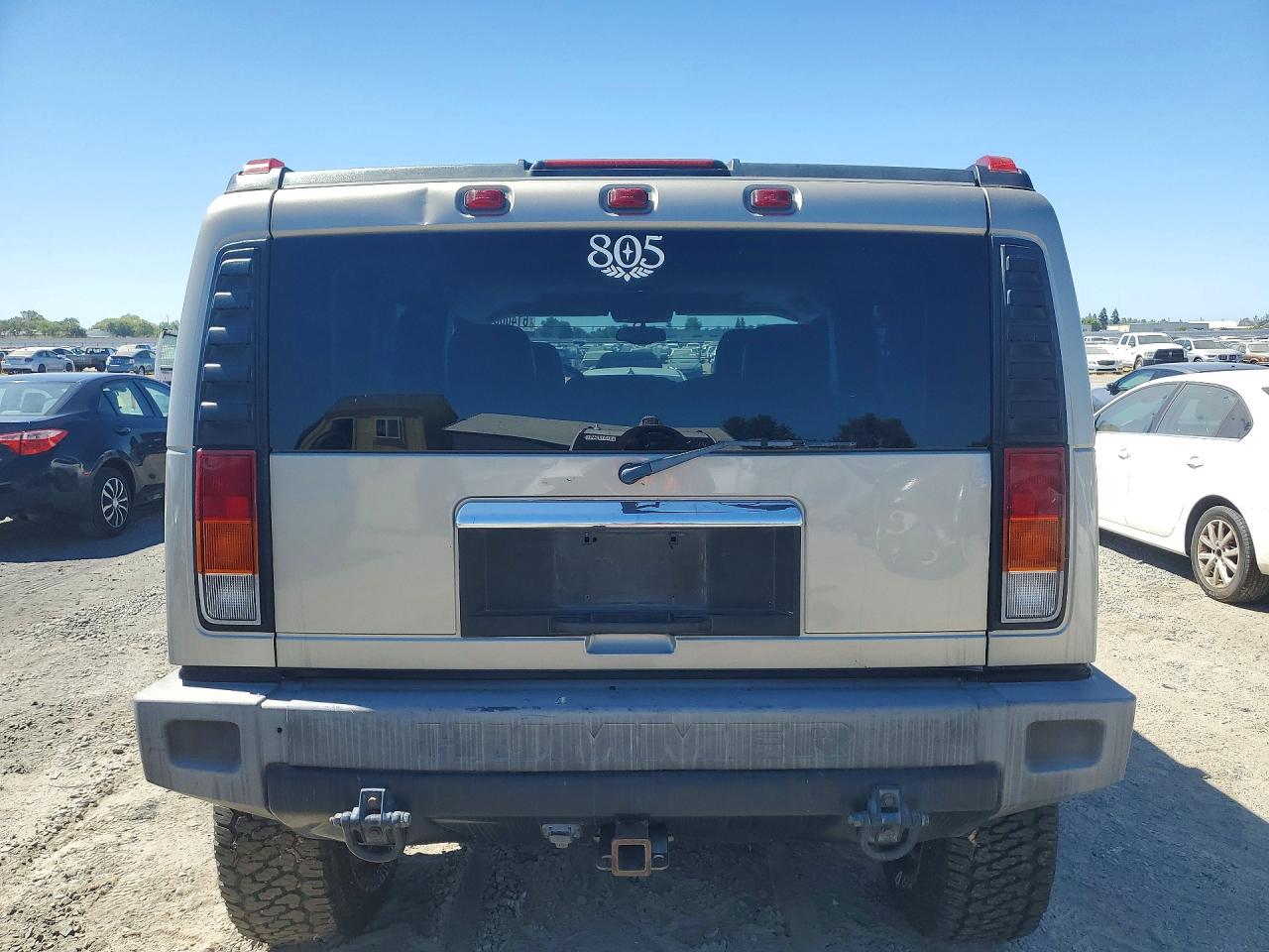 2004 Hummer H2 Желто-коричневый vin: 5GRGN23U44H100960