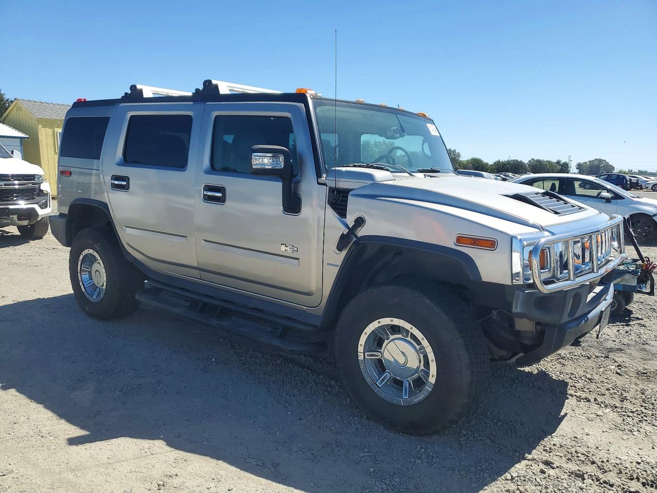 2004 Hummer H2 Желто-коричневый vin: 5GRGN23U44H100960