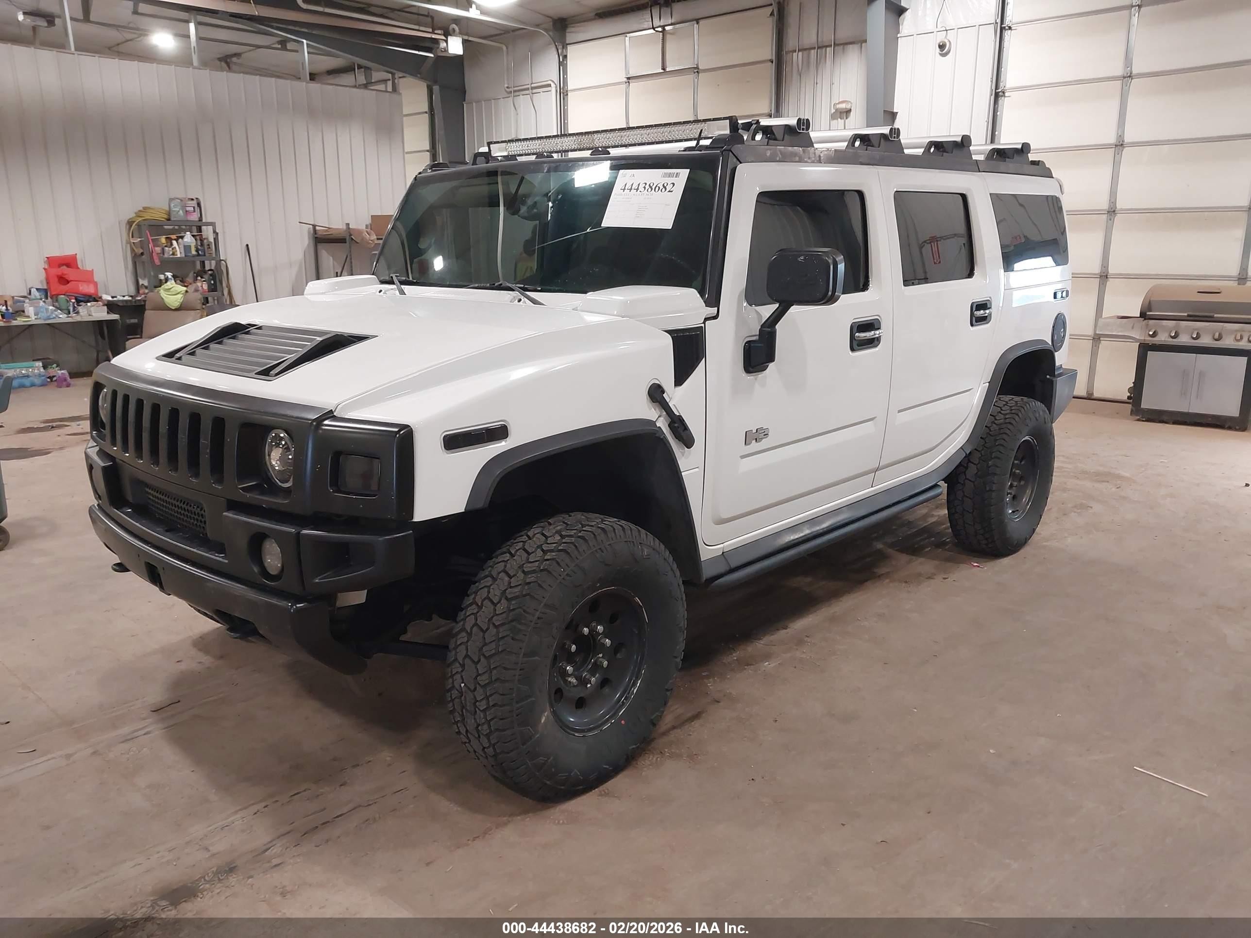 2005 Hummer H2 Suv   Белый vin: 5GRGN23U45H121499