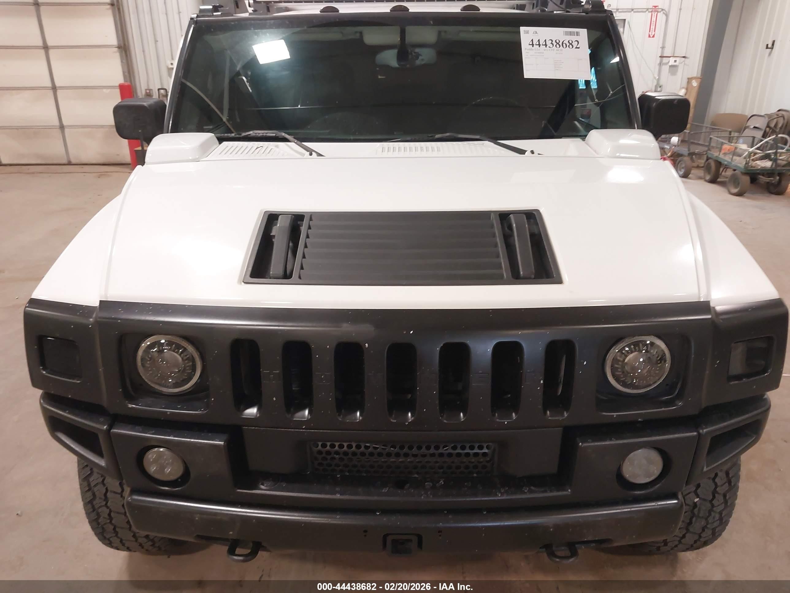 2005 Hummer H2 Suv   Белый vin: 5GRGN23U45H121499