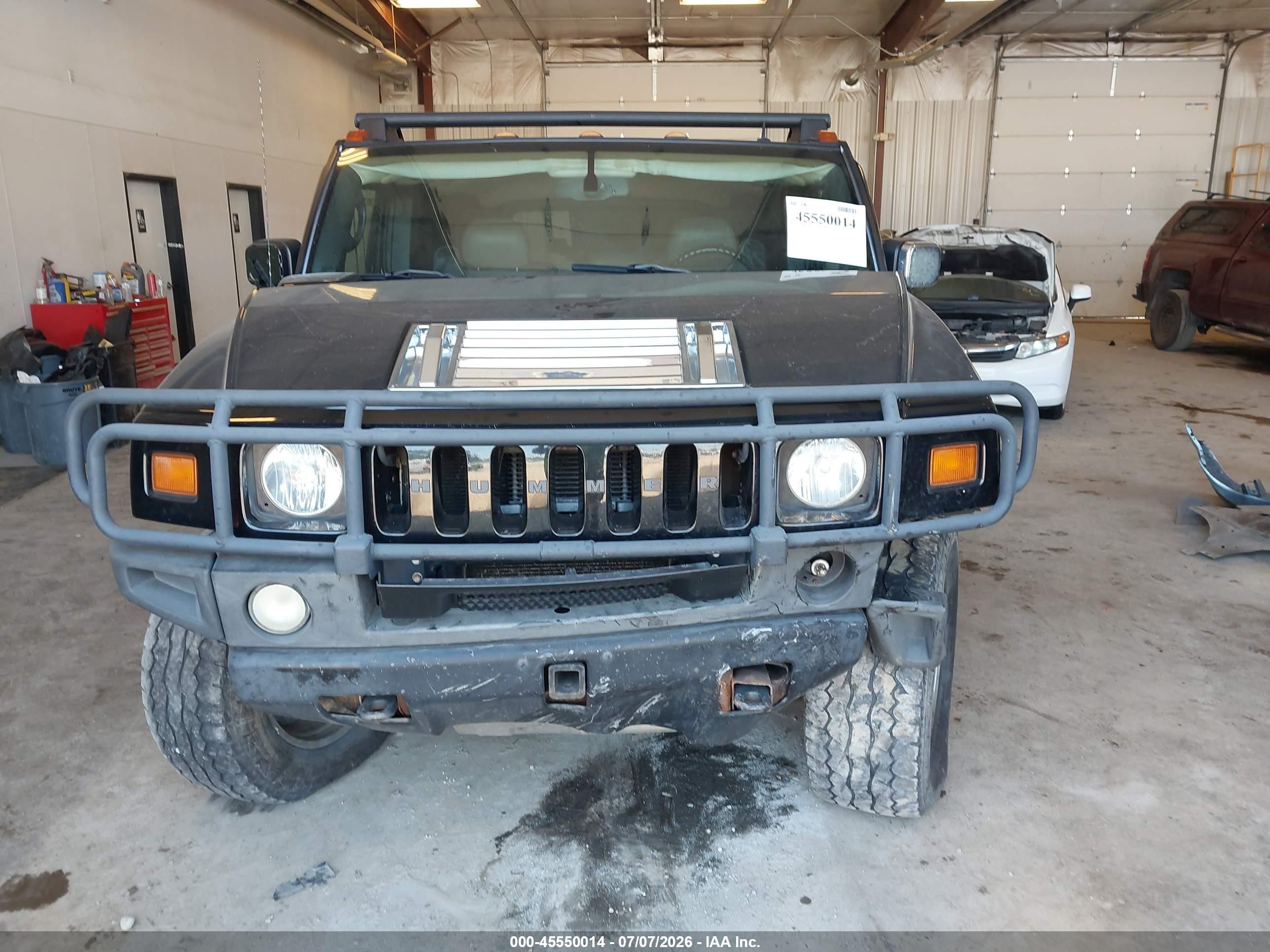 2005 Hummer H2 Suv Black vin: 5GRGN23U45H122863