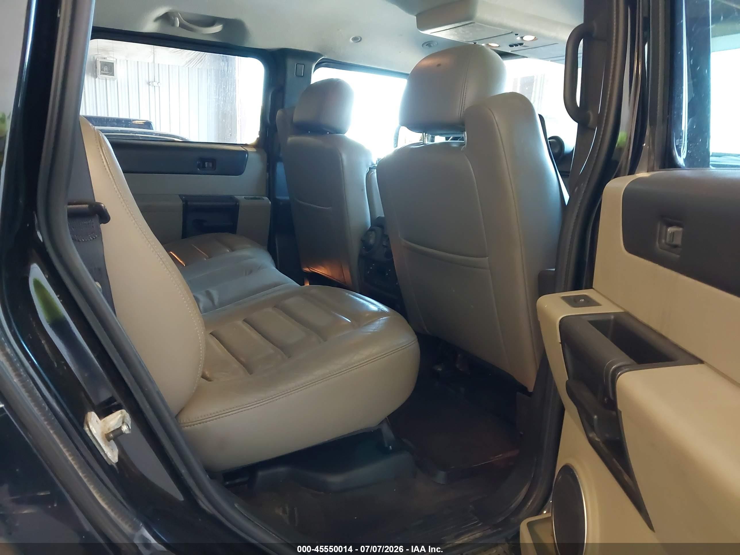 2005 Hummer H2 Suv Black vin: 5GRGN23U45H122863