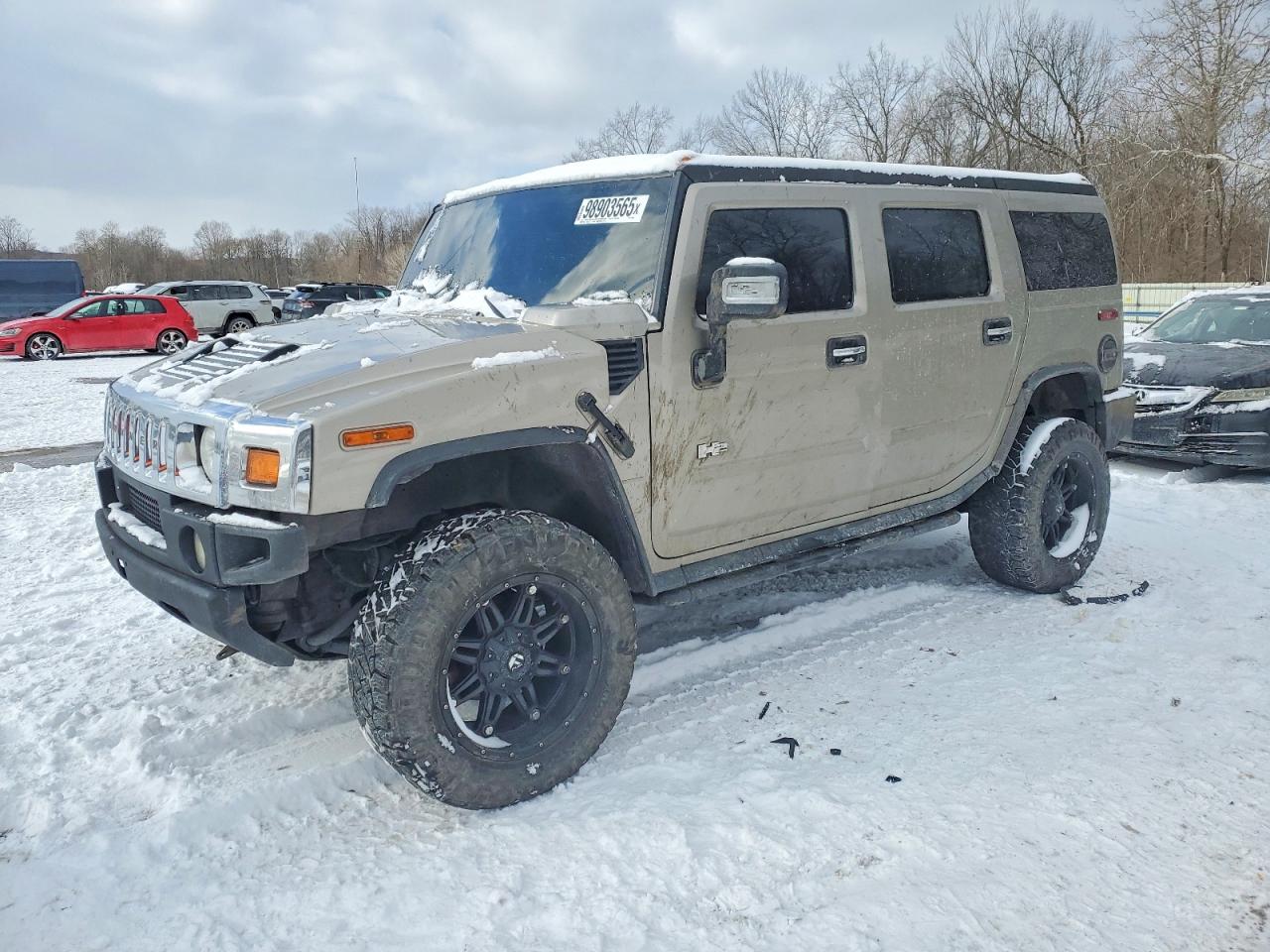 2006 Hummer H2 Желто-коричневый vin: 5GRGN23U46H104865