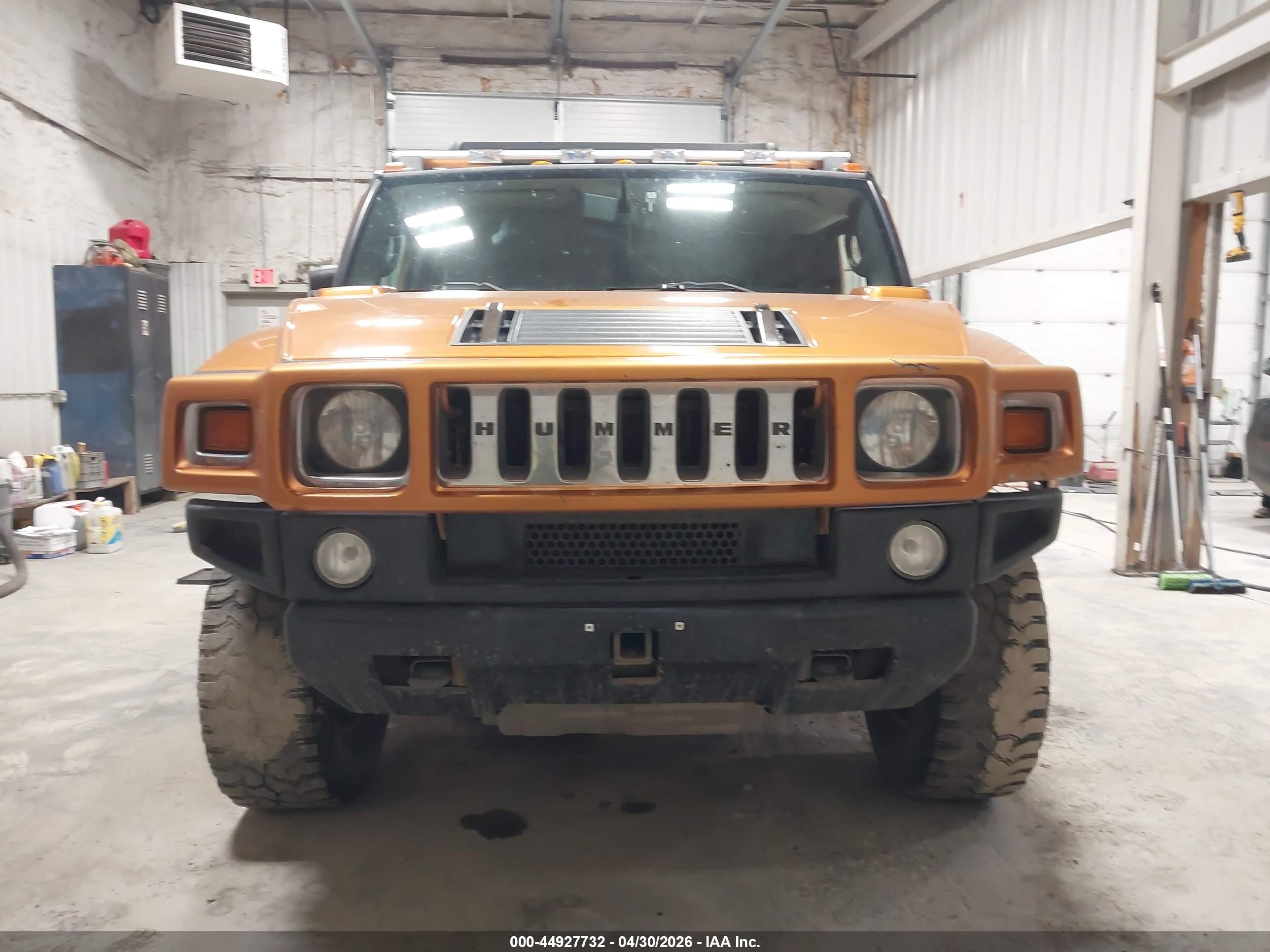 2006 Hummer H2 Suv   Orange vin: 5GRGN23U46H115378