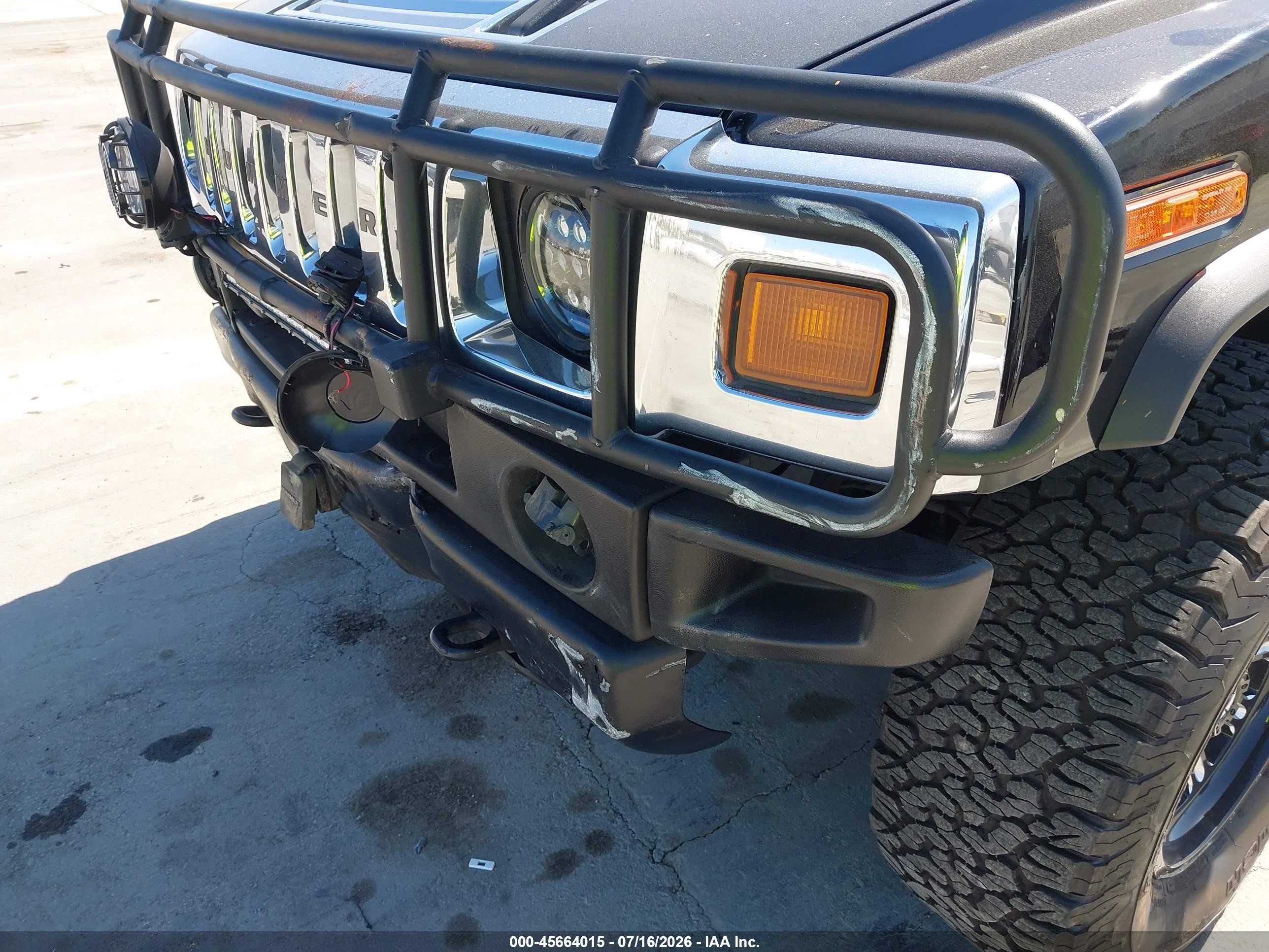 2006 Hummer H2 Suv Черный vin: 5GRGN23U46H115865