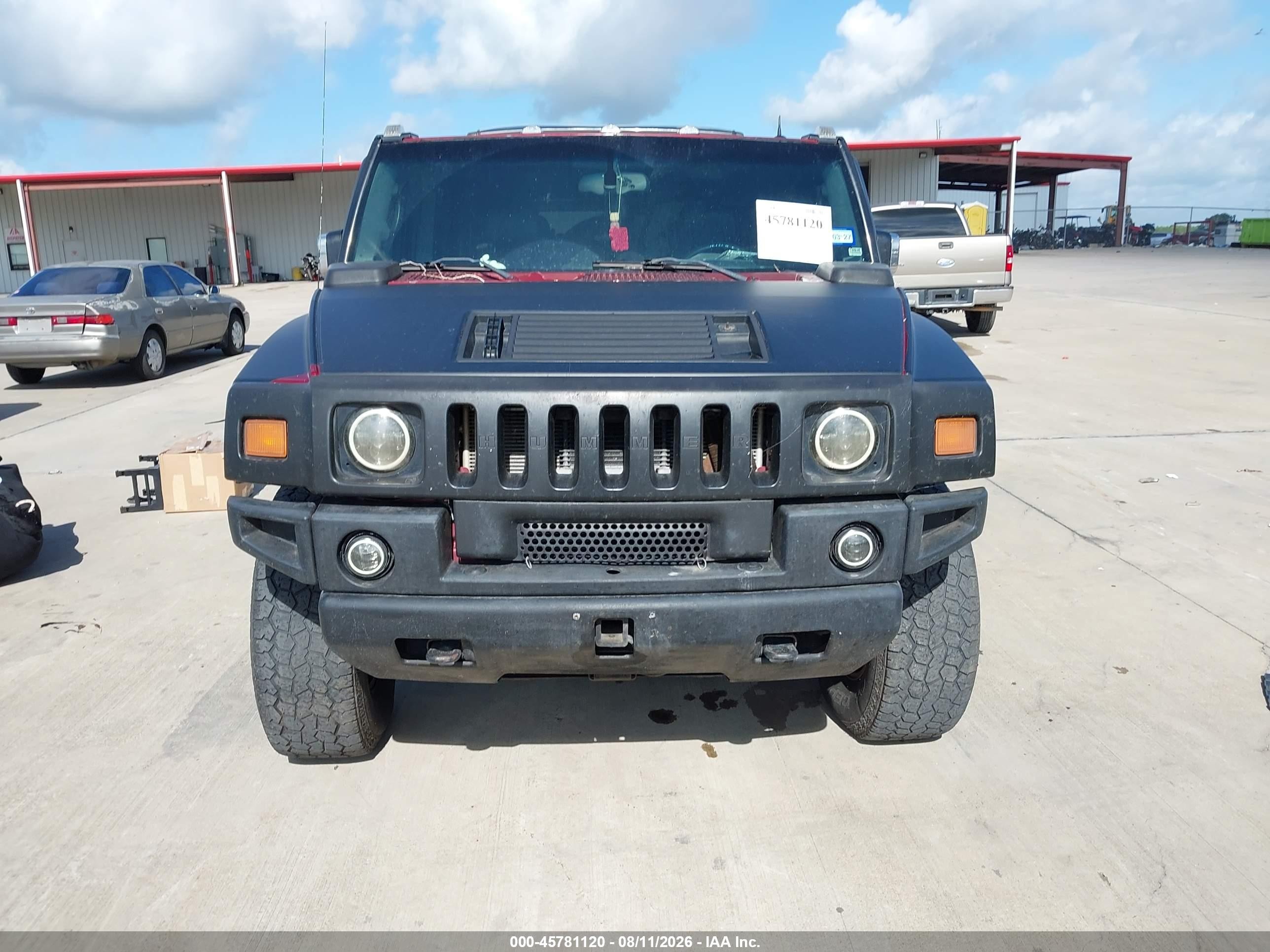 2004 Hummer H2   Black vin: 5GRGN23U54H117203