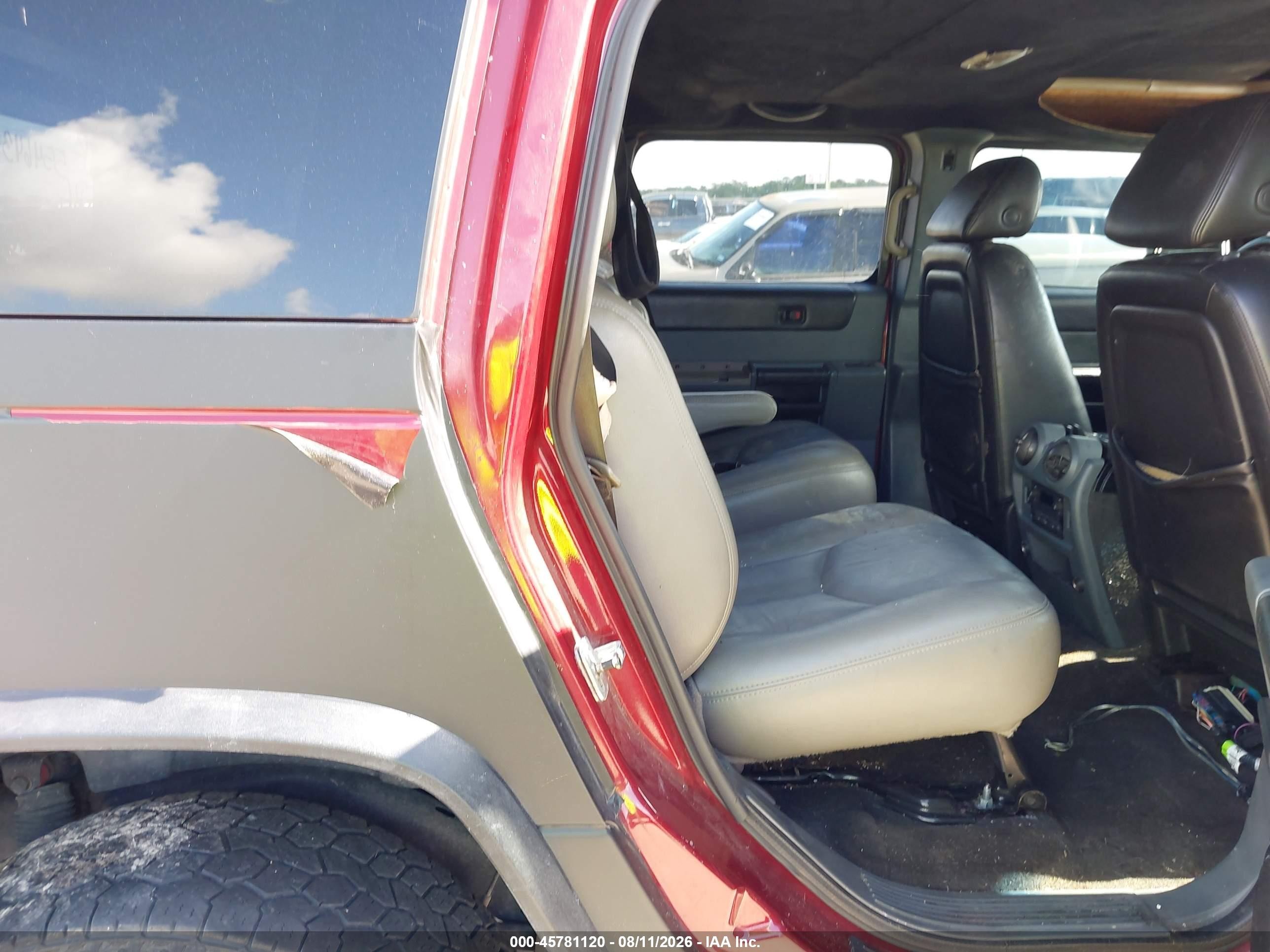 2004 Hummer H2   Black vin: 5GRGN23U54H117203
