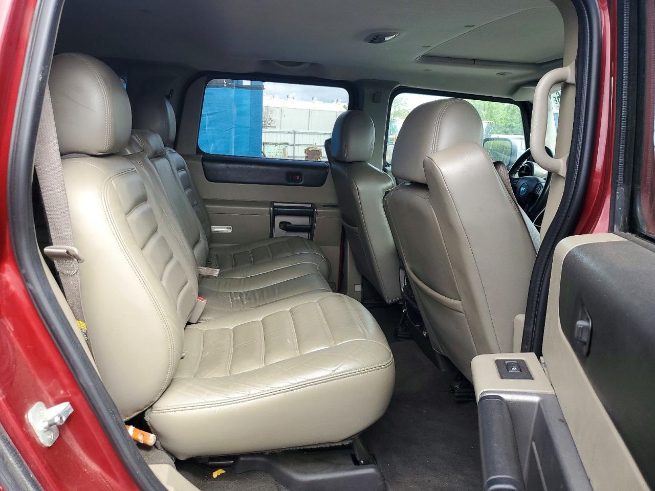 2004 Hummer H2 Красный vin: 5GRGN23U64H102127