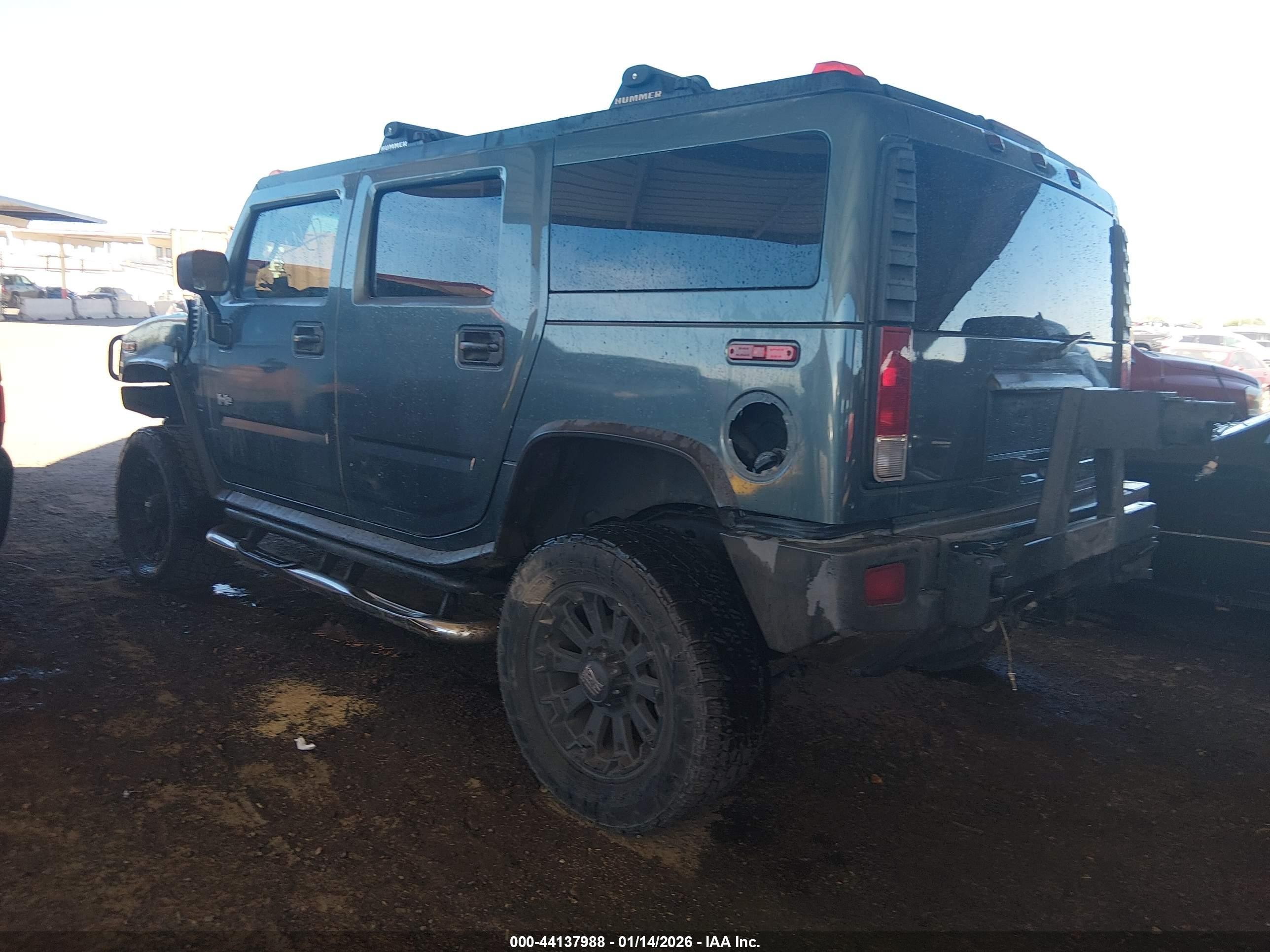 2005 Hummer H2 Suv   Зеленый vin: 5GRGN23U85H119092