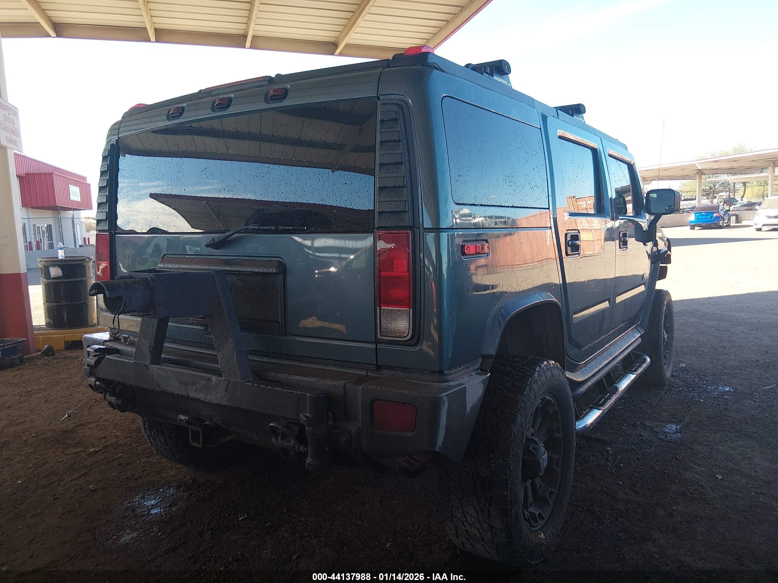 2005 Hummer H2 Suv   Зеленый vin: 5GRGN23U85H119092