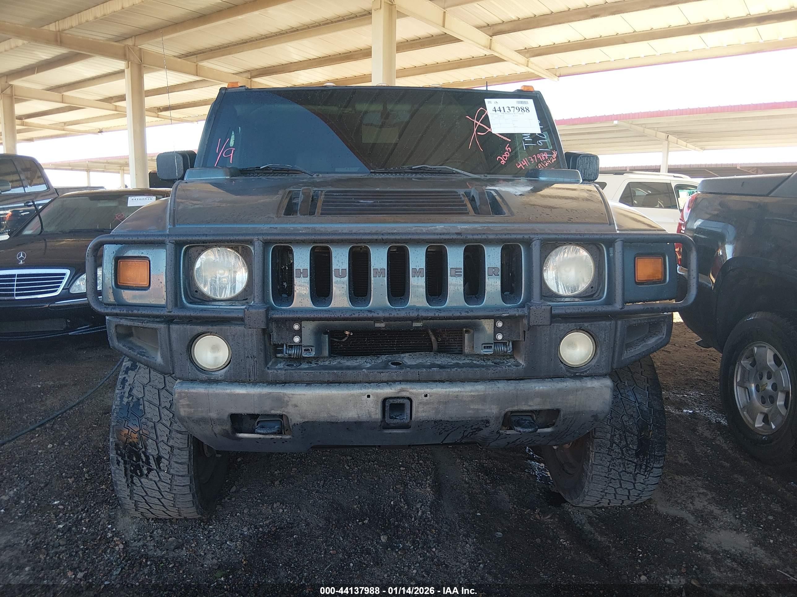 2005 Hummer H2 Suv   Зеленый vin: 5GRGN23U85H119092