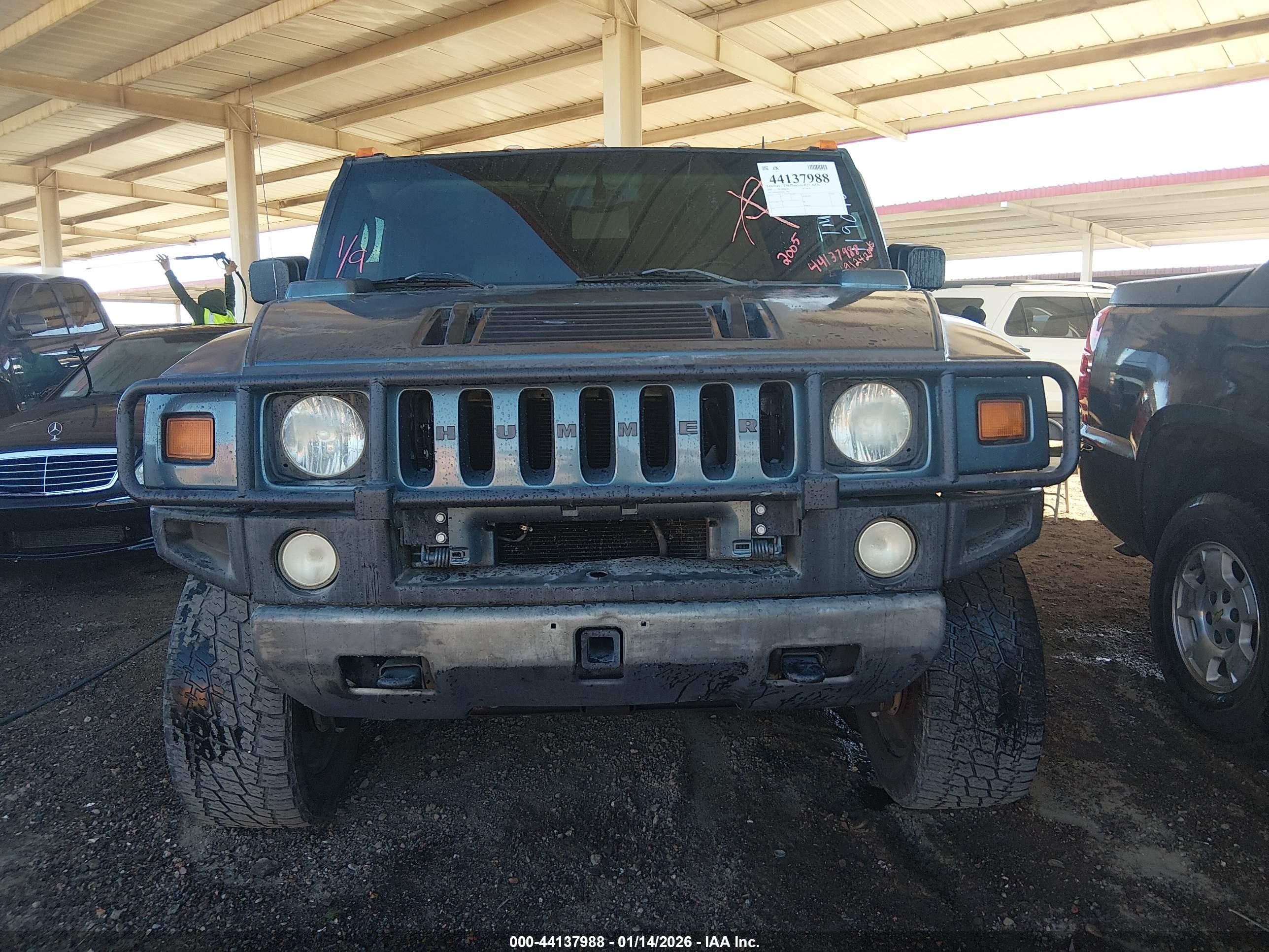 2005 Hummer H2 Suv   Зеленый vin: 5GRGN23U85H119092