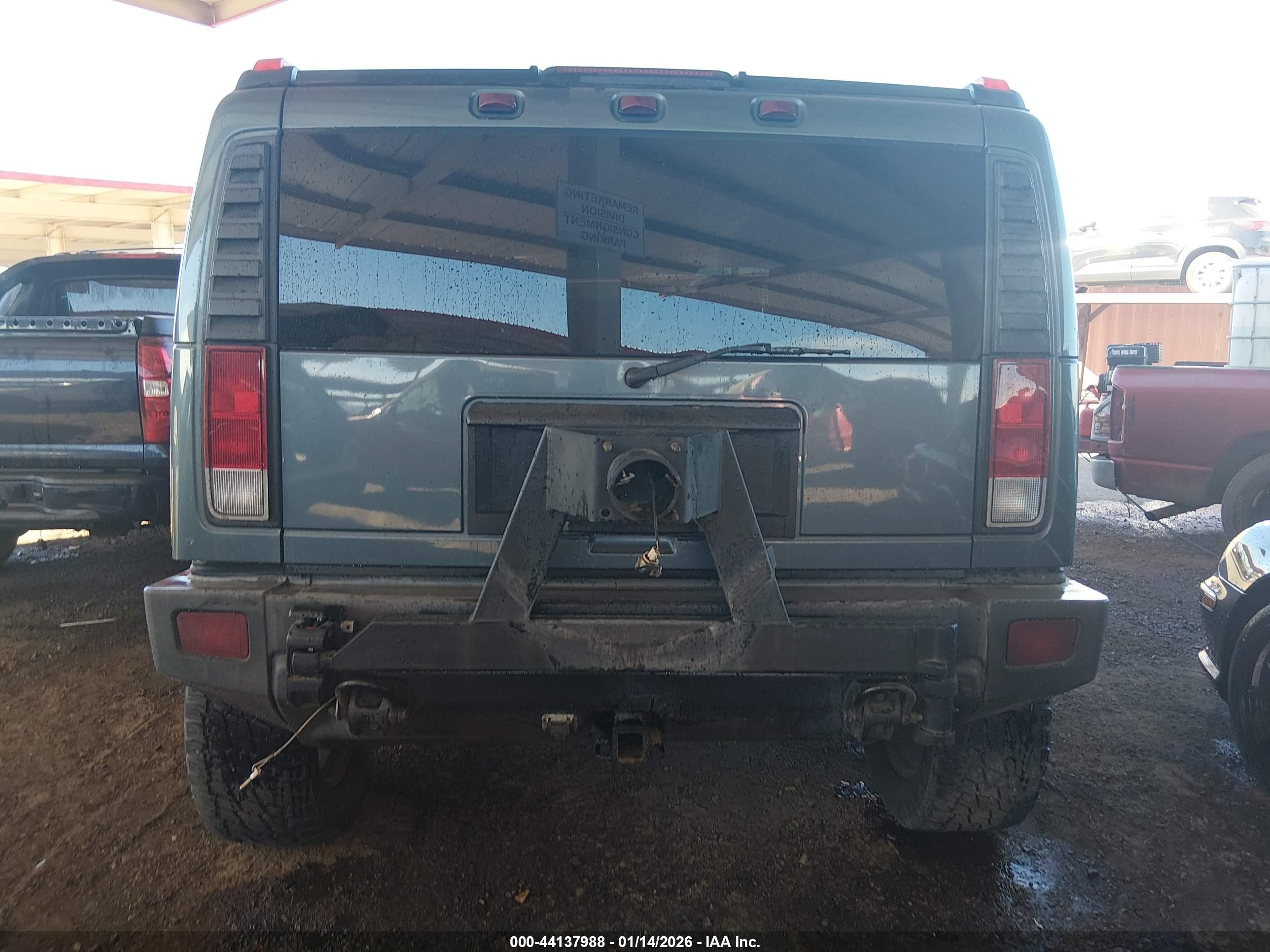 2005 Hummer H2 Suv   Зеленый vin: 5GRGN23U85H119092