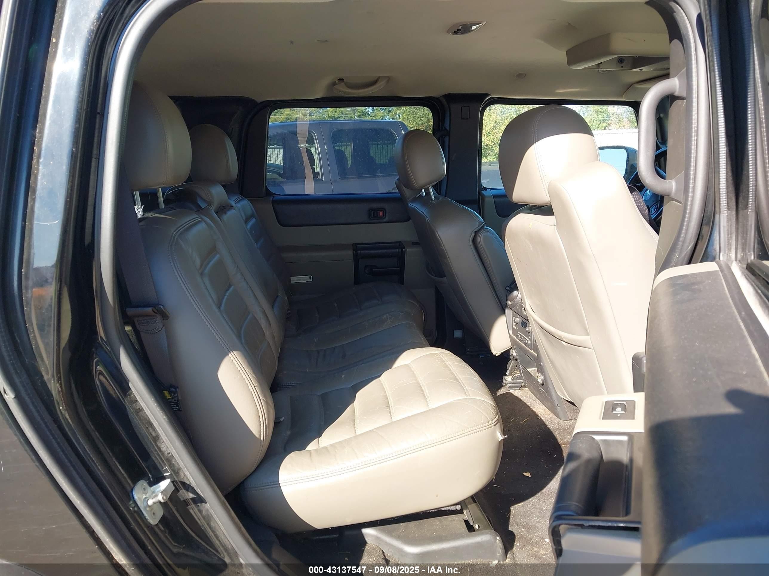 2005 Hummer H2 Suv   Black vin: 5GRGN23U85H121425