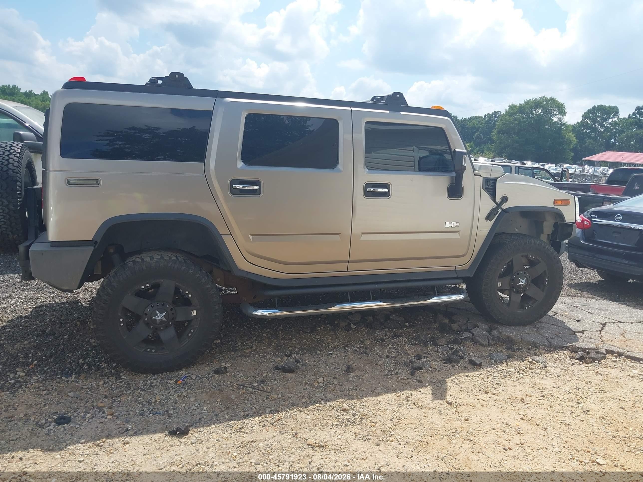 2006 Hummer H2 Suv   Gray vin: 5GRGN23U86H108515