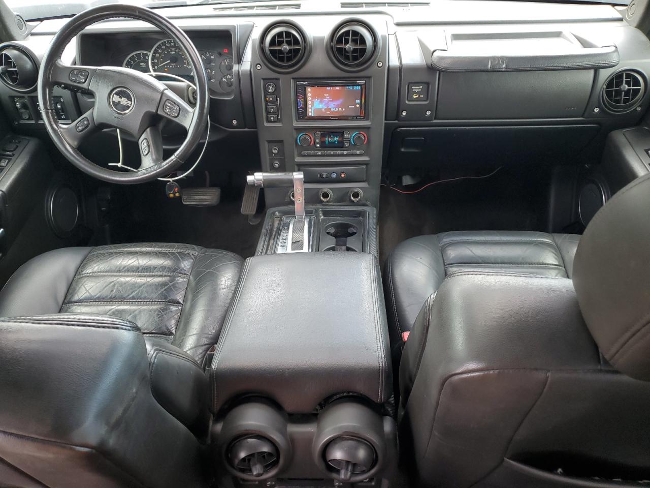 2006 Hummer H2 Черный vin: 5GRGN23U86H114475