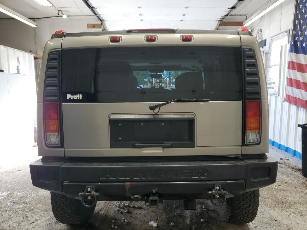 2003 Hummer H2 Бежевый vin: 5GRGN23U93H132687
