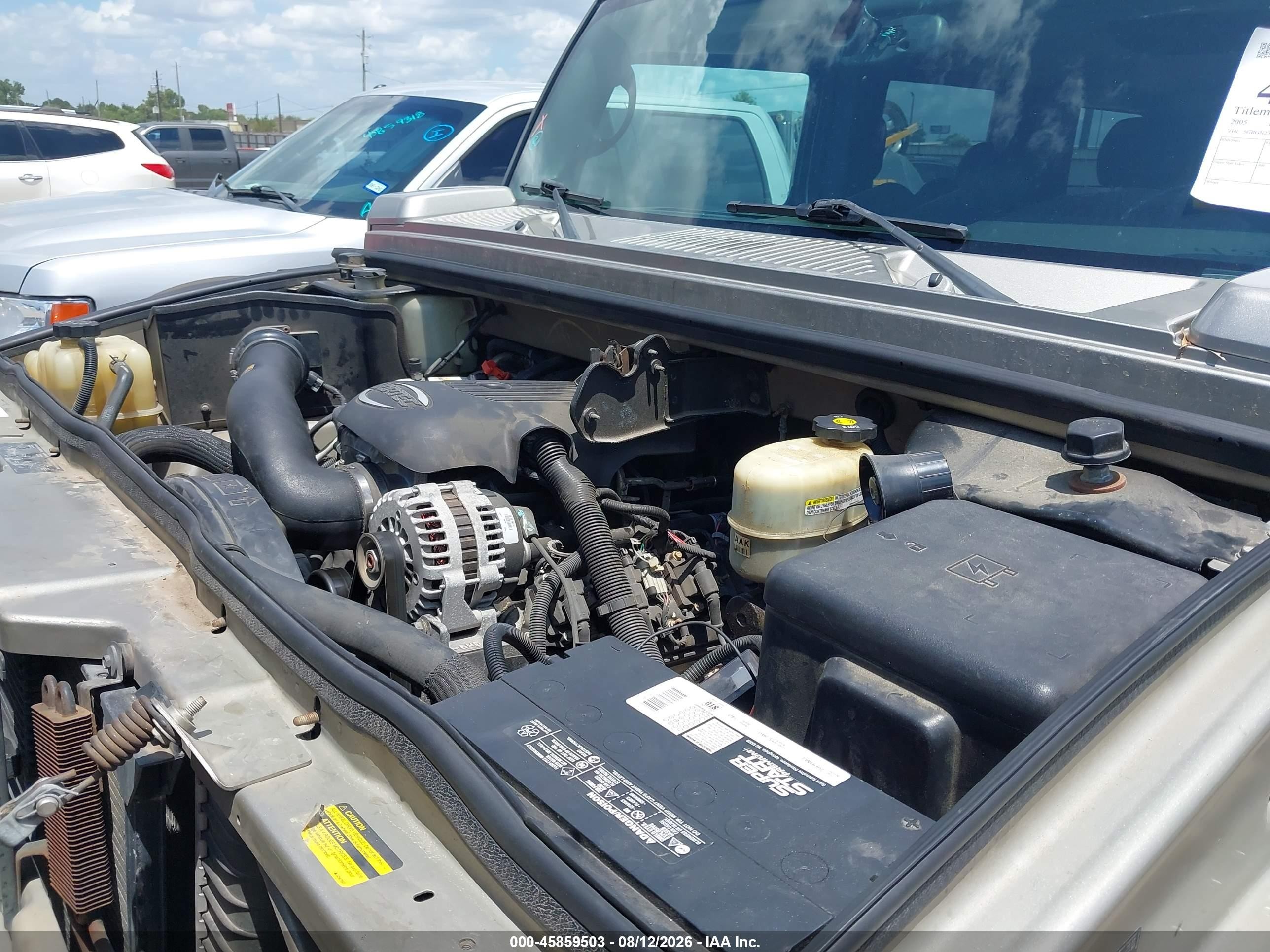2005 Hummer H2 Suv   Beige vin: 5GRGN23U95H118419