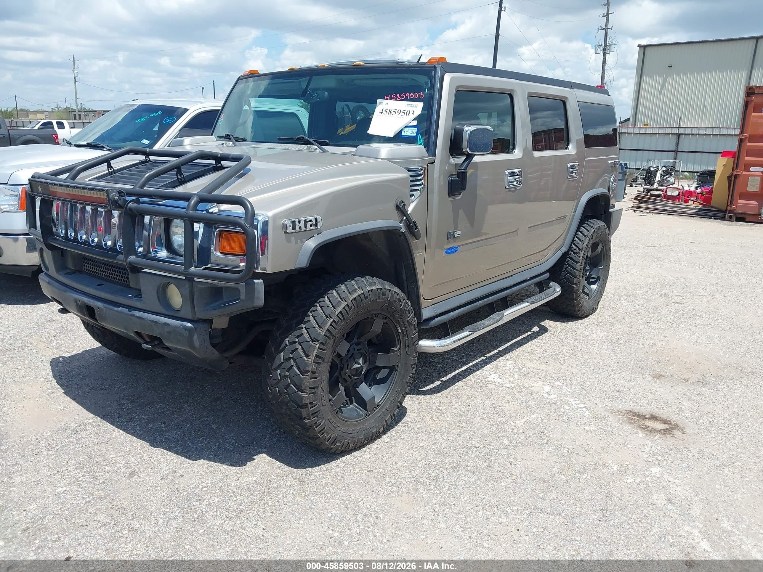 2005 Hummer H2 Suv   Beige vin: 5GRGN23U95H118419