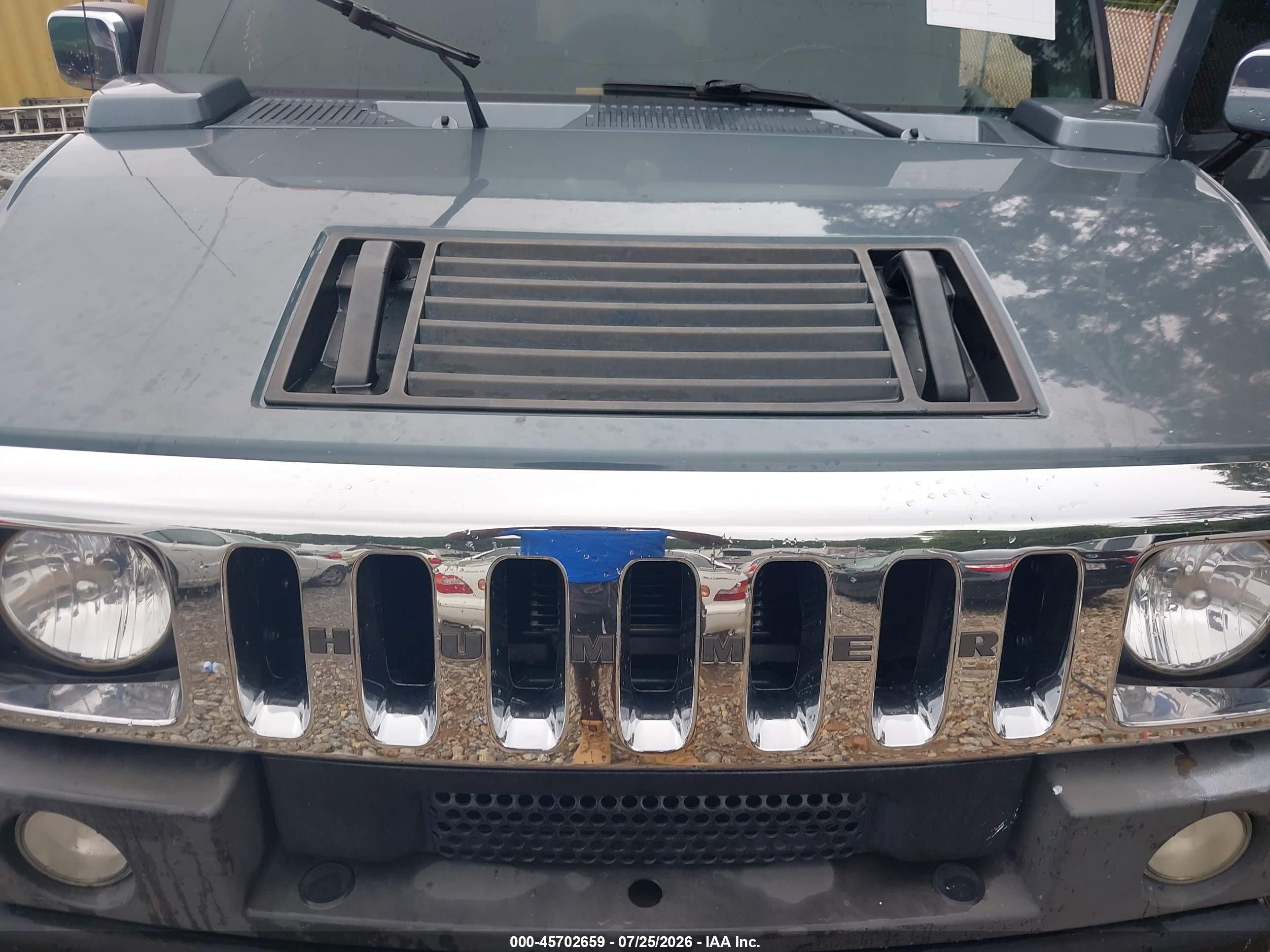 2005 Hummer H2 Suv   Синий vin: 5GRGN23U95H122681