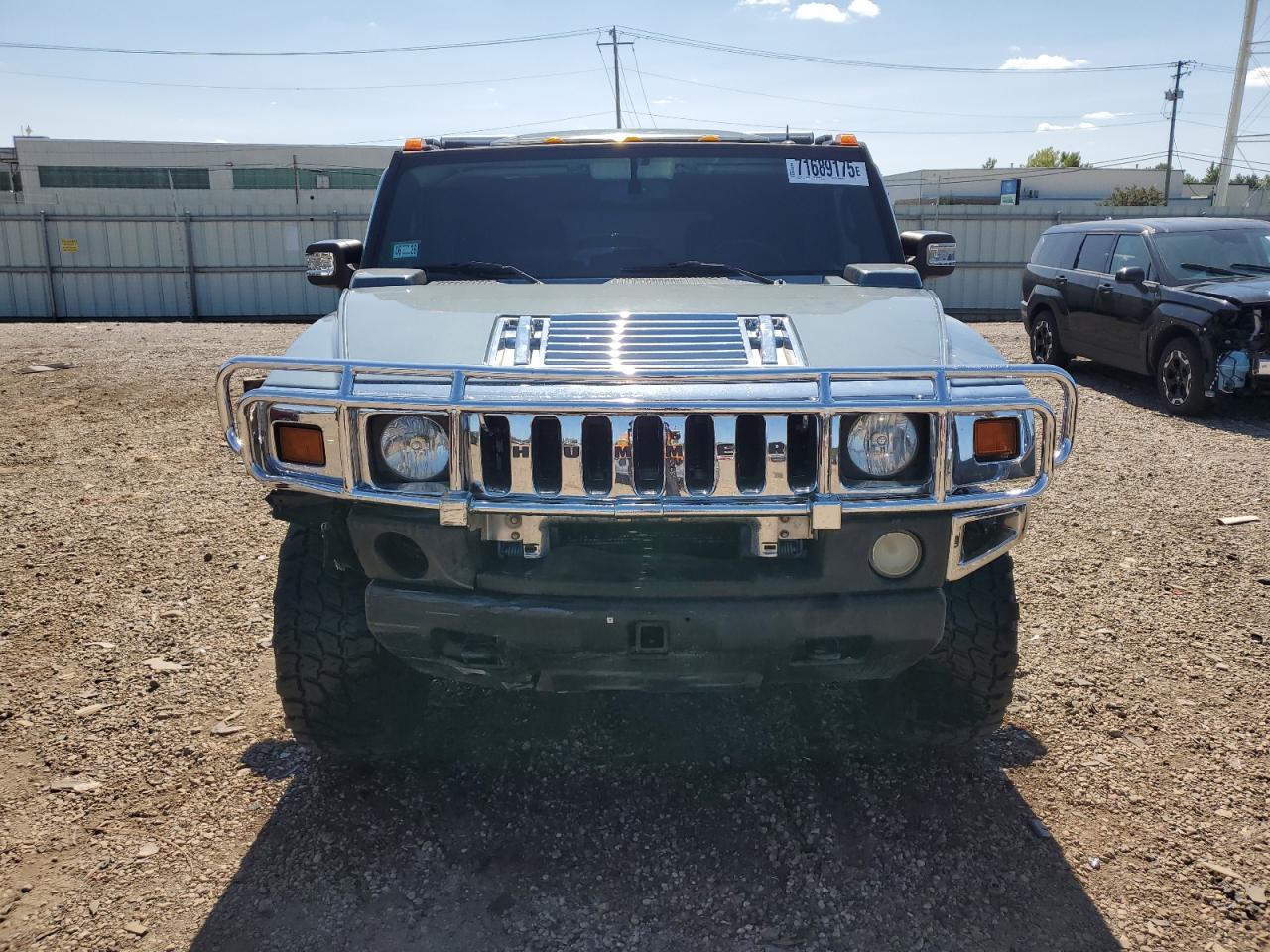 2006 Hummer H2 Blue vin: 5GRGN23U96H112797