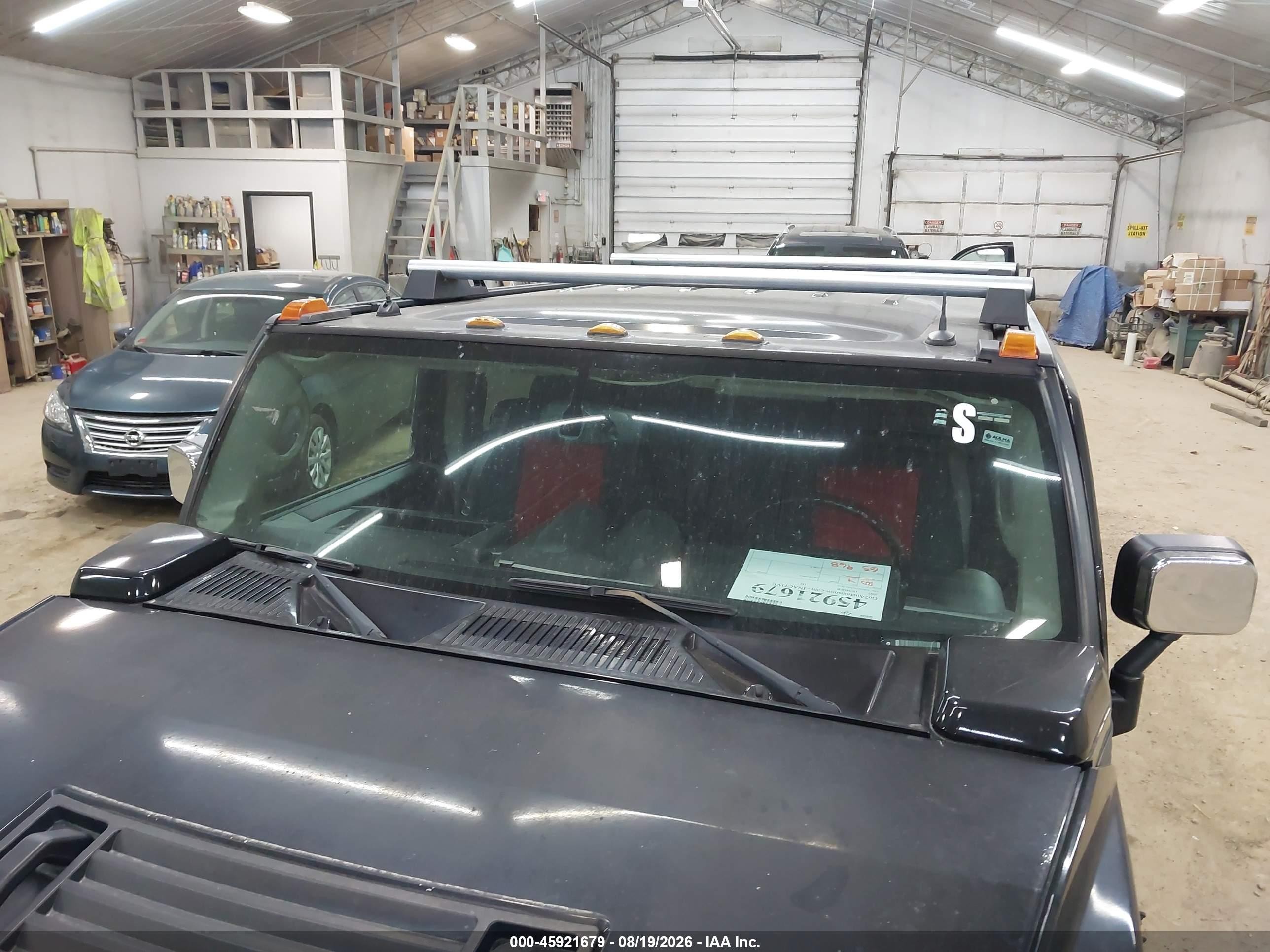 2003 Hummer H2   Black vin: 5GRGN23UX3H118121