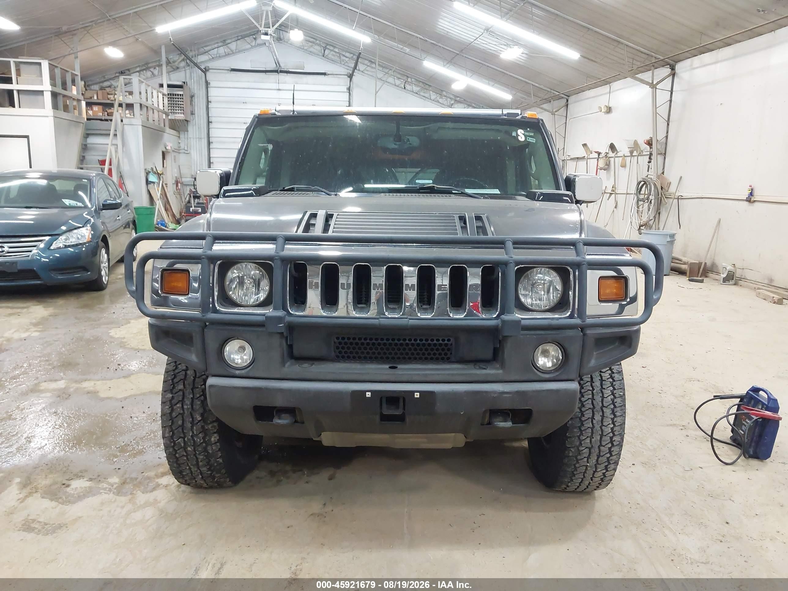 2003 Hummer H2   Black vin: 5GRGN23UX3H118121