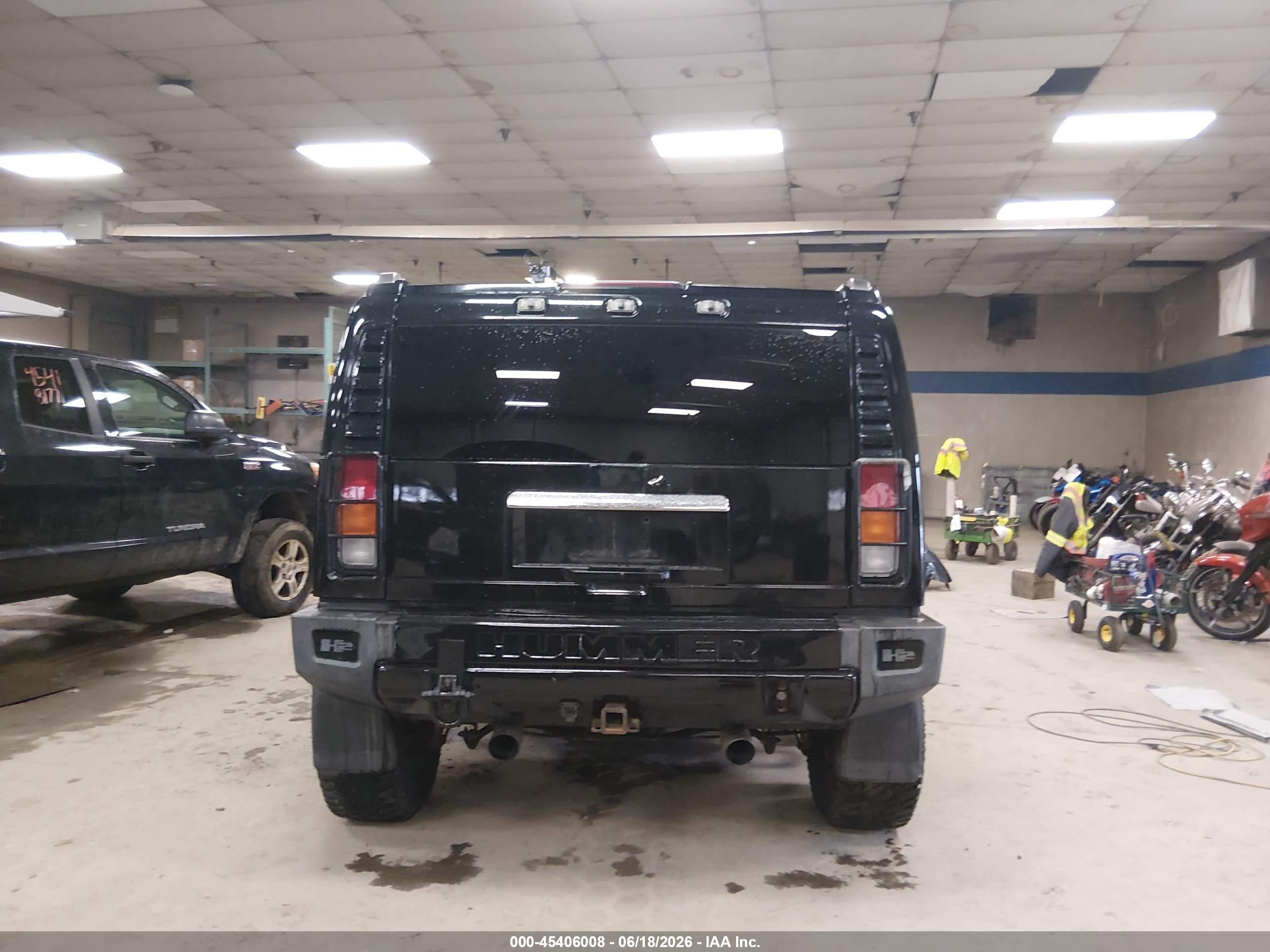 2003 Hummer H2   Black vin: 5GRGN23UX3H121875