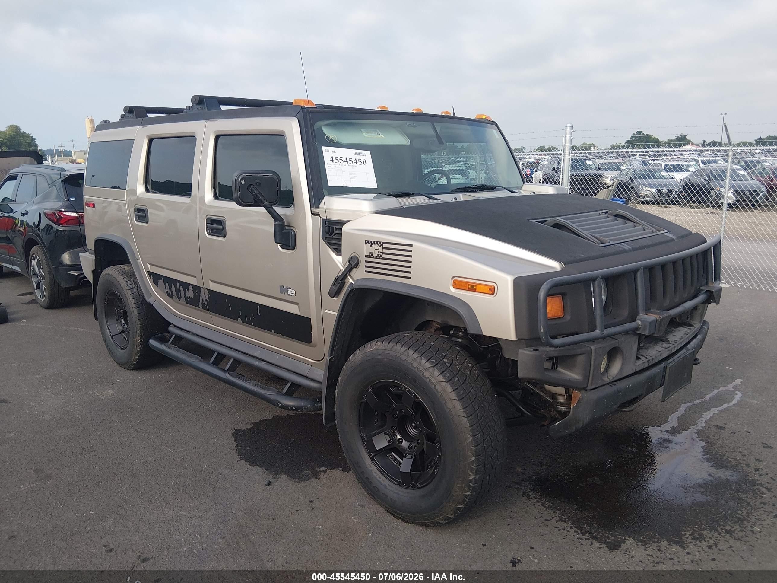 2004 Hummer H2   Champagne vin: 5GRGN23UX4H105774